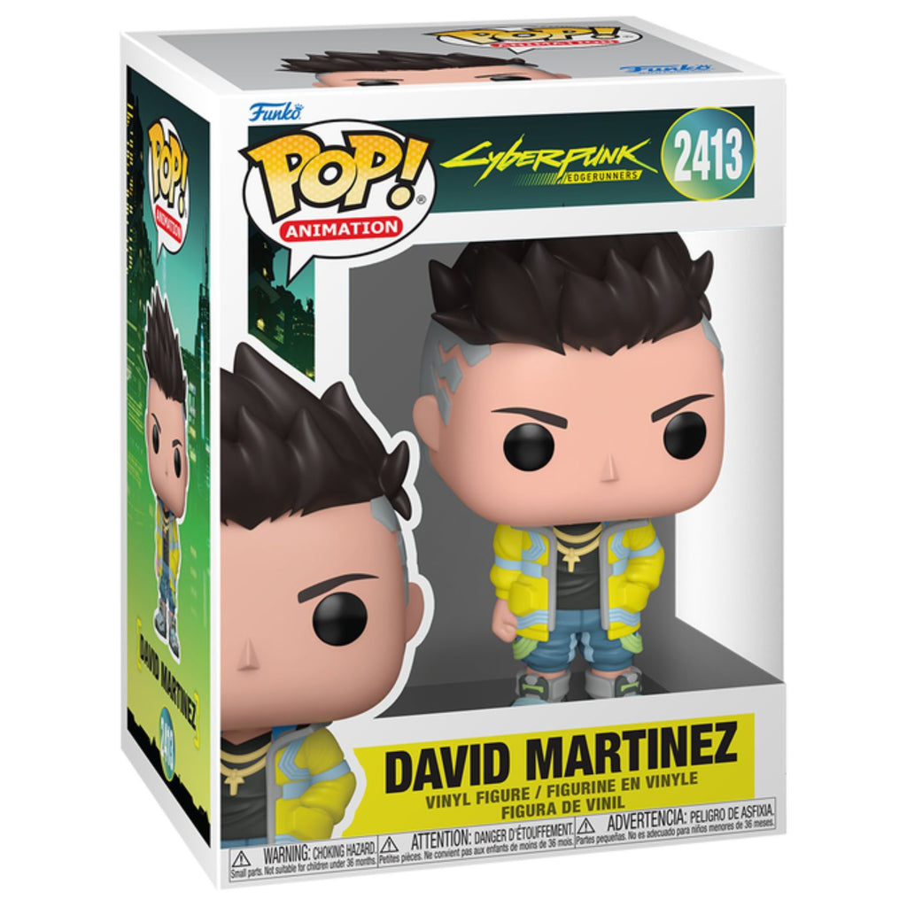 FUNKO POP! ANIMATION CYBERPUNK EDGERUNNERS DAVID MARTINEZ no2413