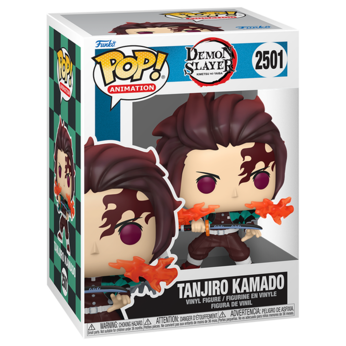 FUNKO POP! ANIMATION DEMON SLAYER TANJIRO KAMADO no2501