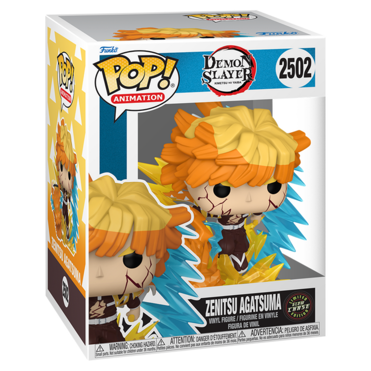 FUNKO POP! ANIMATION DEMON SLAYER ZENITSU AGATSUMA CHASE no2502