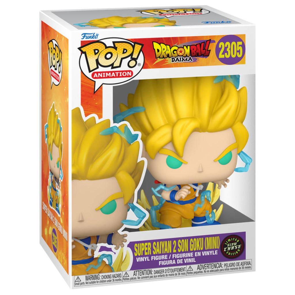 FUNKO POP! ANIMATION DRAGONBALL DAIMA SUPER SAIYAN 2 SON GOKU (MINI) CHASE no2305