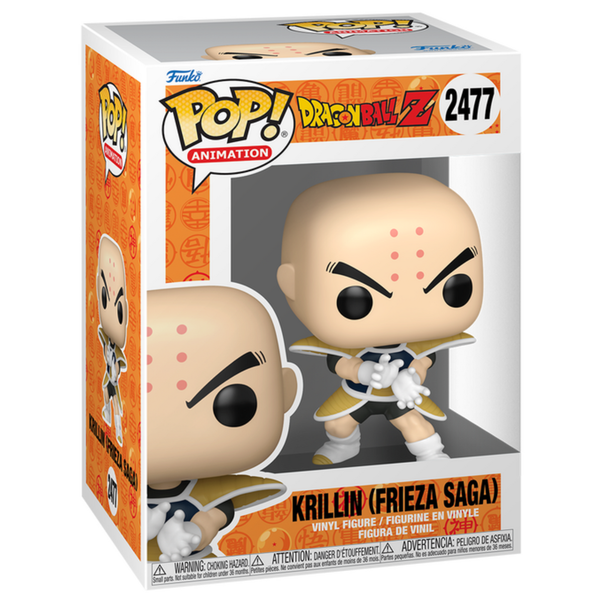FUNKO POP! ANIMATION DRAGON BALL Z KRILLIN (FRIEZA SAGA) no2477