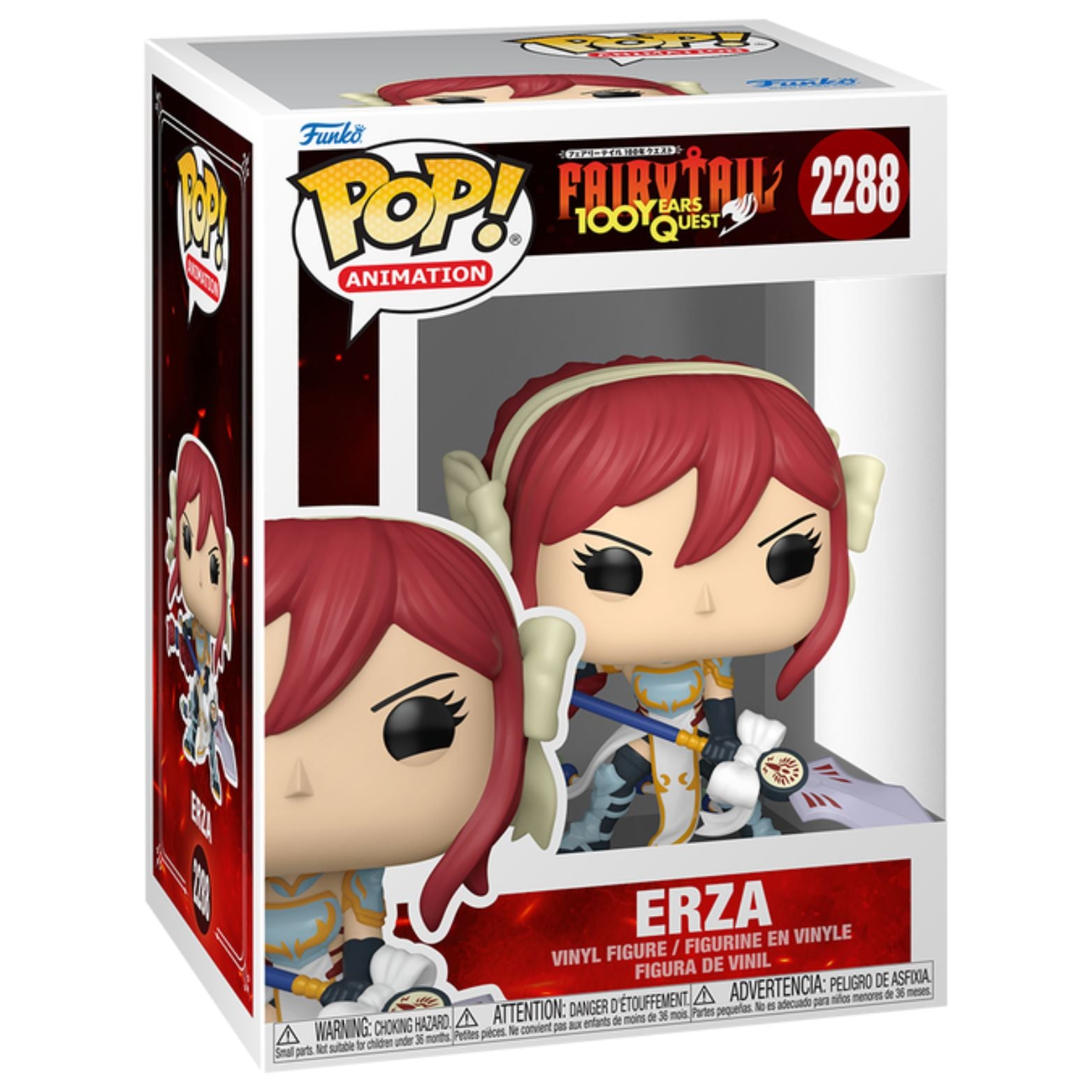 FUNKO POP! ANIMATION FAIRY TAIL 100 YEAR QUEST ERZA no2288