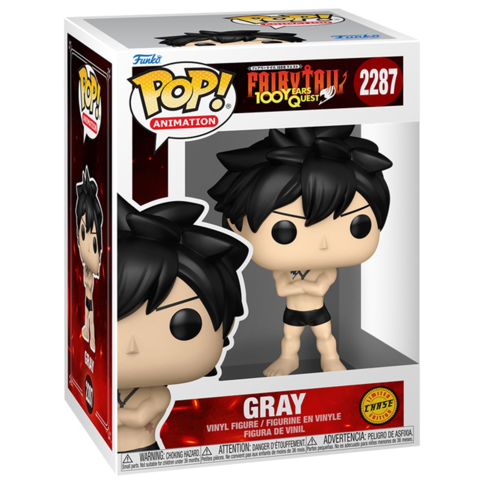 FUNKO POP! ANIMATION FAIRY TAIL 100 YEAR QUEST GRAY CHASE no2287