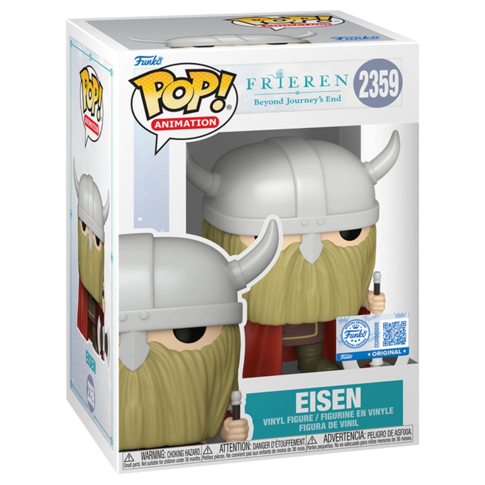FUNKO POP! ANIMATION FRIEREN BEYOND JOURNEY'S END EISEN FUNKO SPECIAL EDITION no2359