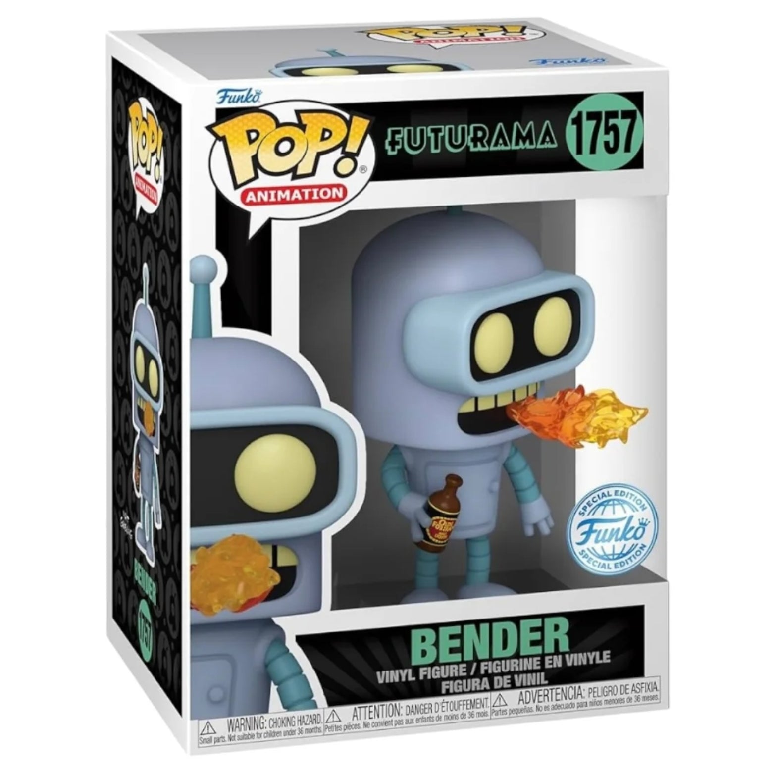 FUNKO POP! ANIMATION FUTURAMA BENDER FUNKO SPECIAL EDITION no1757