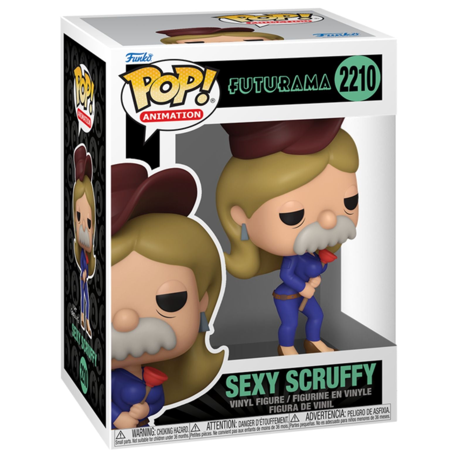 FUNKO POP! ANIMATION FUTURAMA SEXY SCRUFFY no2210