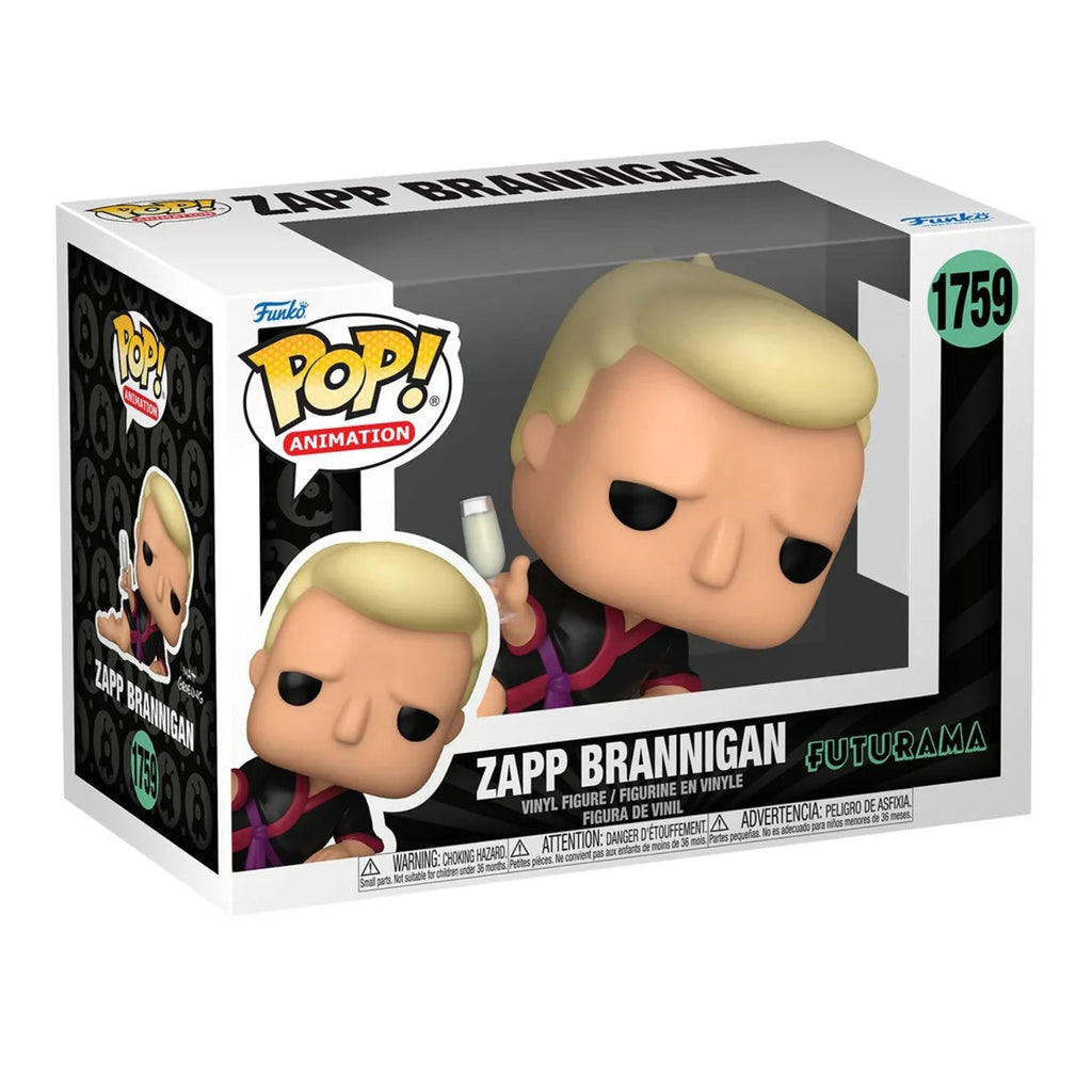 FUNKO POP! ANIMATION FUTURAMA ZAPP BRANNIGAN no1759