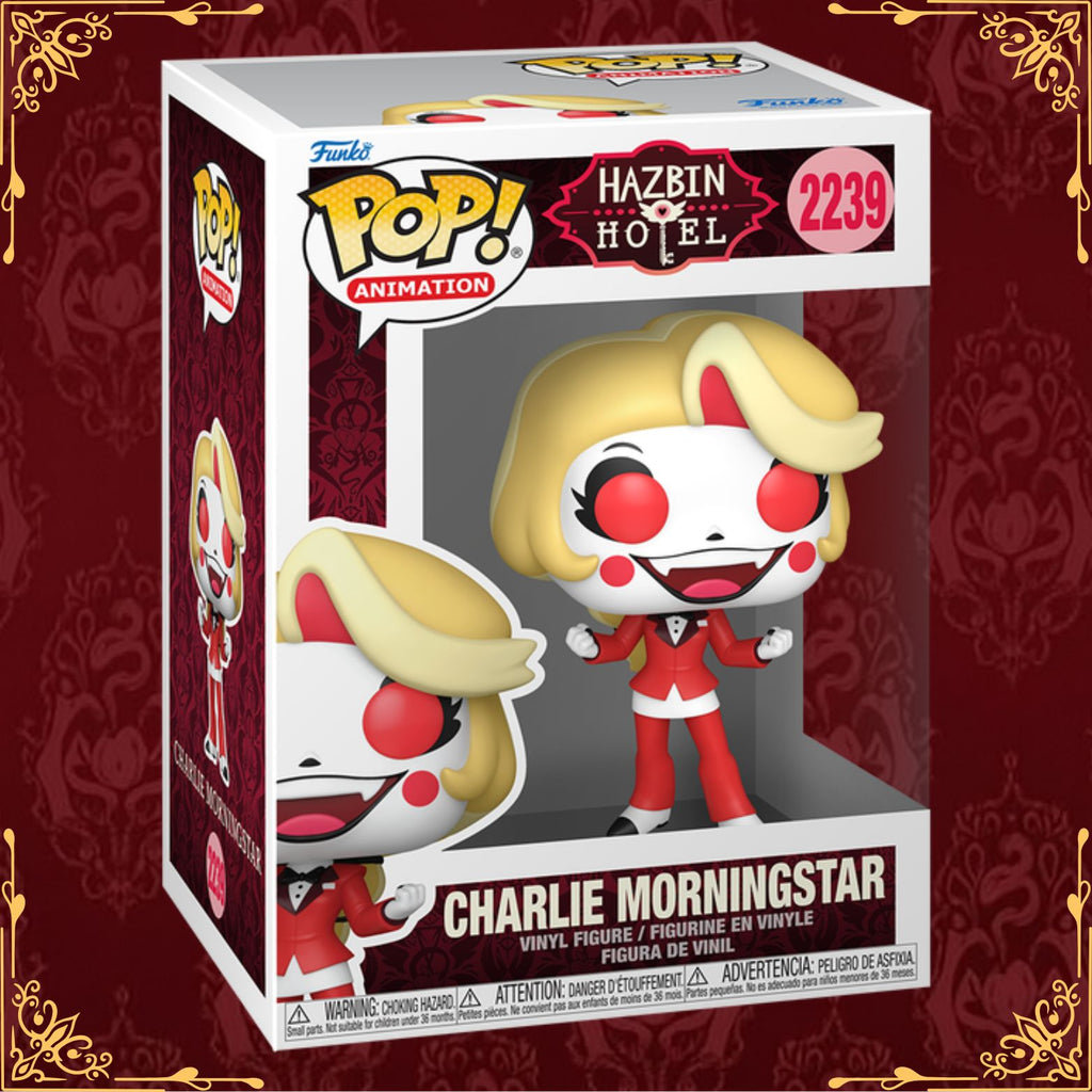 FUNKO POP! ANIMATION HAZBIN HOTEL CHARLIE MORNINGSTAR no2239