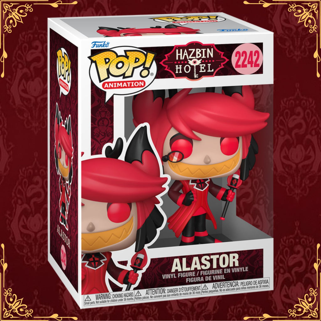 FUNKO POP! ANIMATION HAZBIN HOTEL ALASTOR no2242