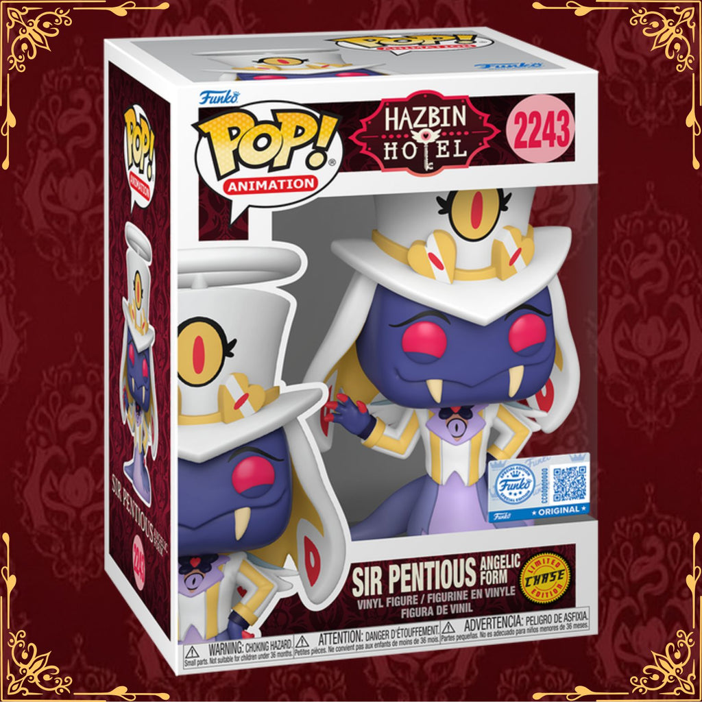 FUNKO POP! ANIMATION HAZBIN HOTEL SIR PENTIOUS FUNKO SPECIAL EDITION CHASE no2243