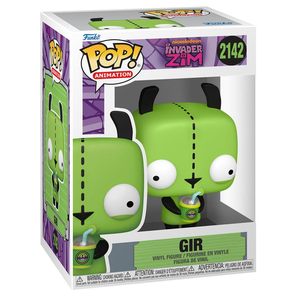 FUNKO POP! ANIMATION INVADER ZIM GIR no2142