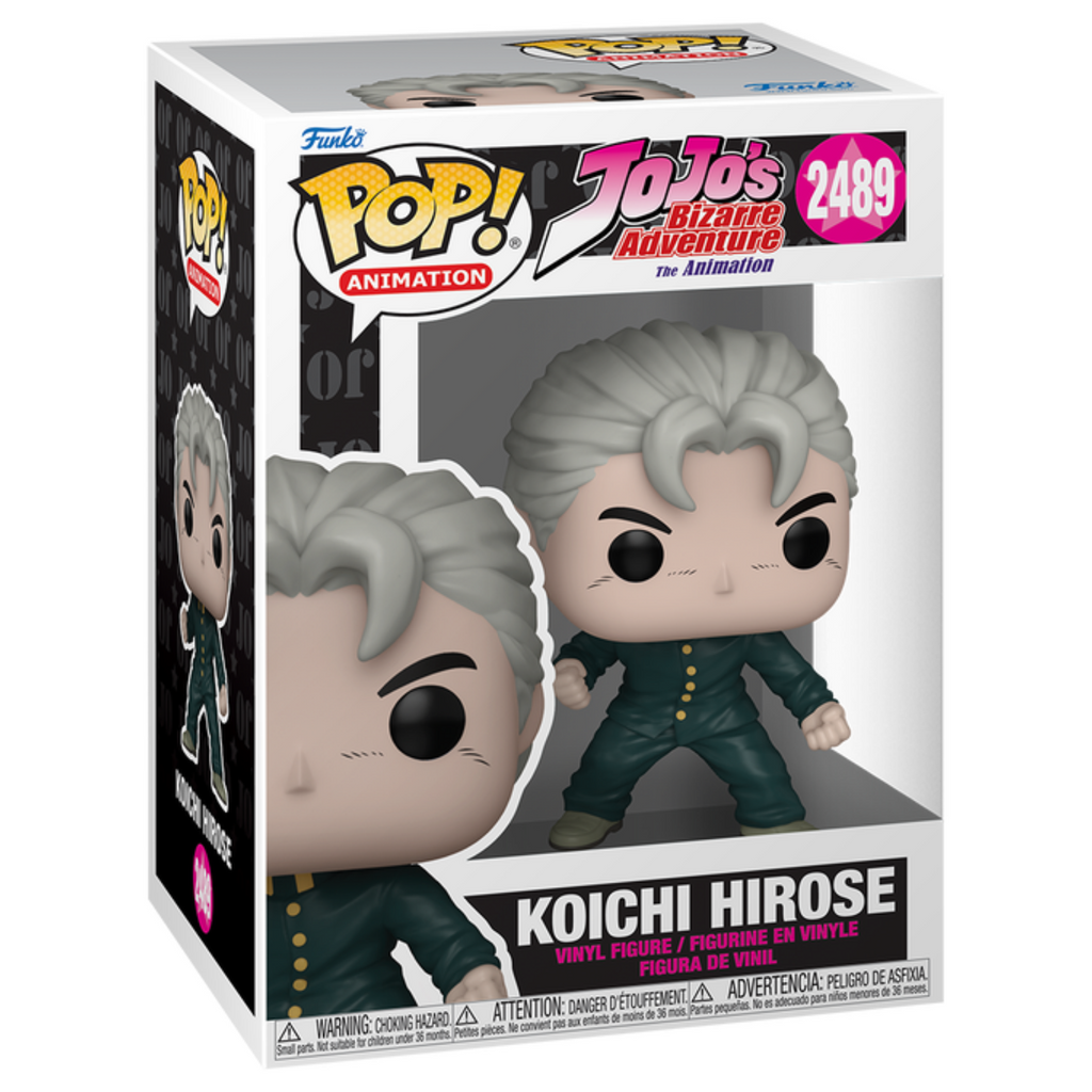 FUNKO POP! ANIMATION JOJO'S BIZARRE ADVENTURE KOICHI HIROSE no2489