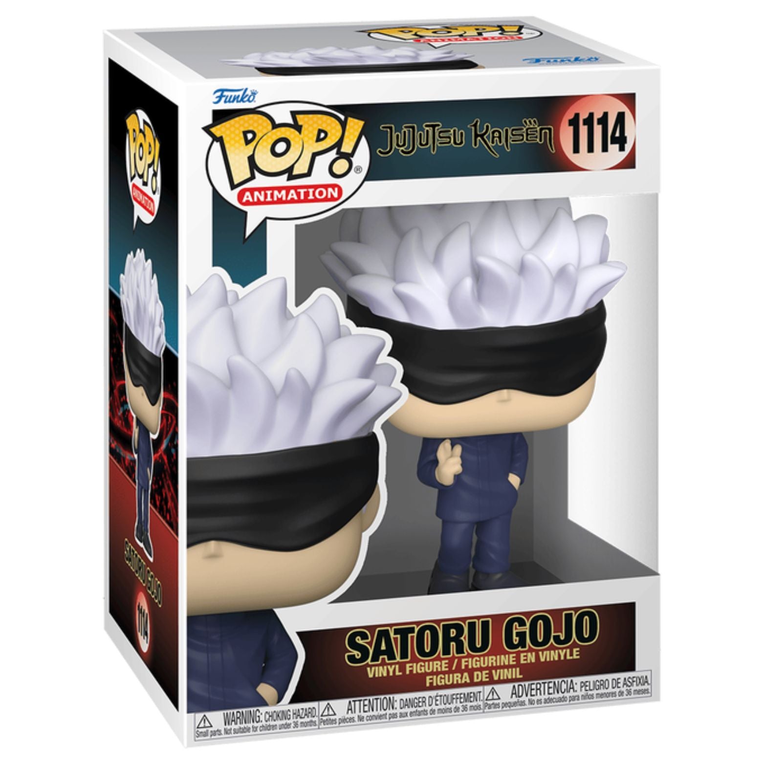 FUNKO POP! ANIMATION JUJUTSU KAISEN SATORU GOJO no1114