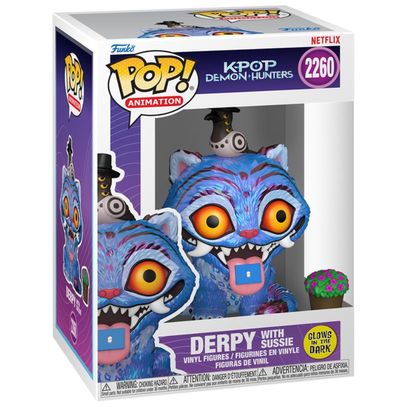 FUNKO POP! ANIMATION K-POP DEMON HUNTERS DERPY WITH SUSSIE GITD no2260