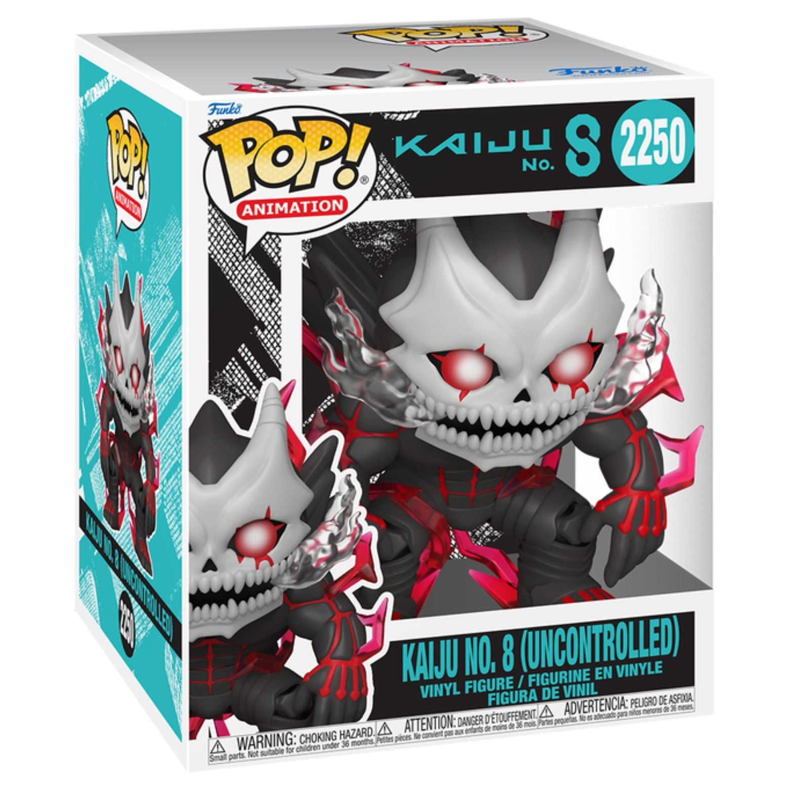 FUNKO POP! ANIMATION KAIJU NO.8 KAJU NO. 8 (UNCONTROLLED) no2250