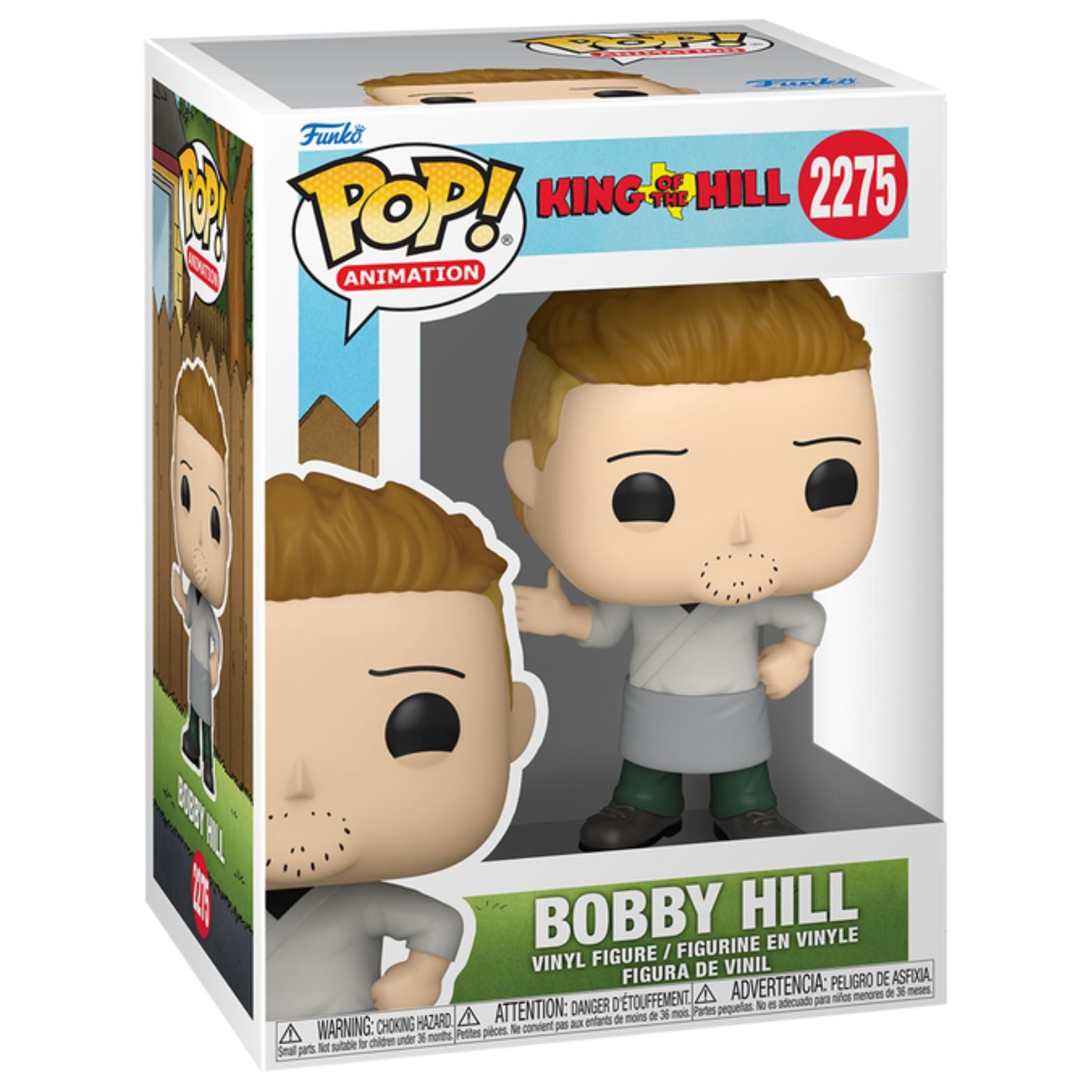 FUNKO POP! ANIMATION KING OF THE HILL BOBBY HILL no2275