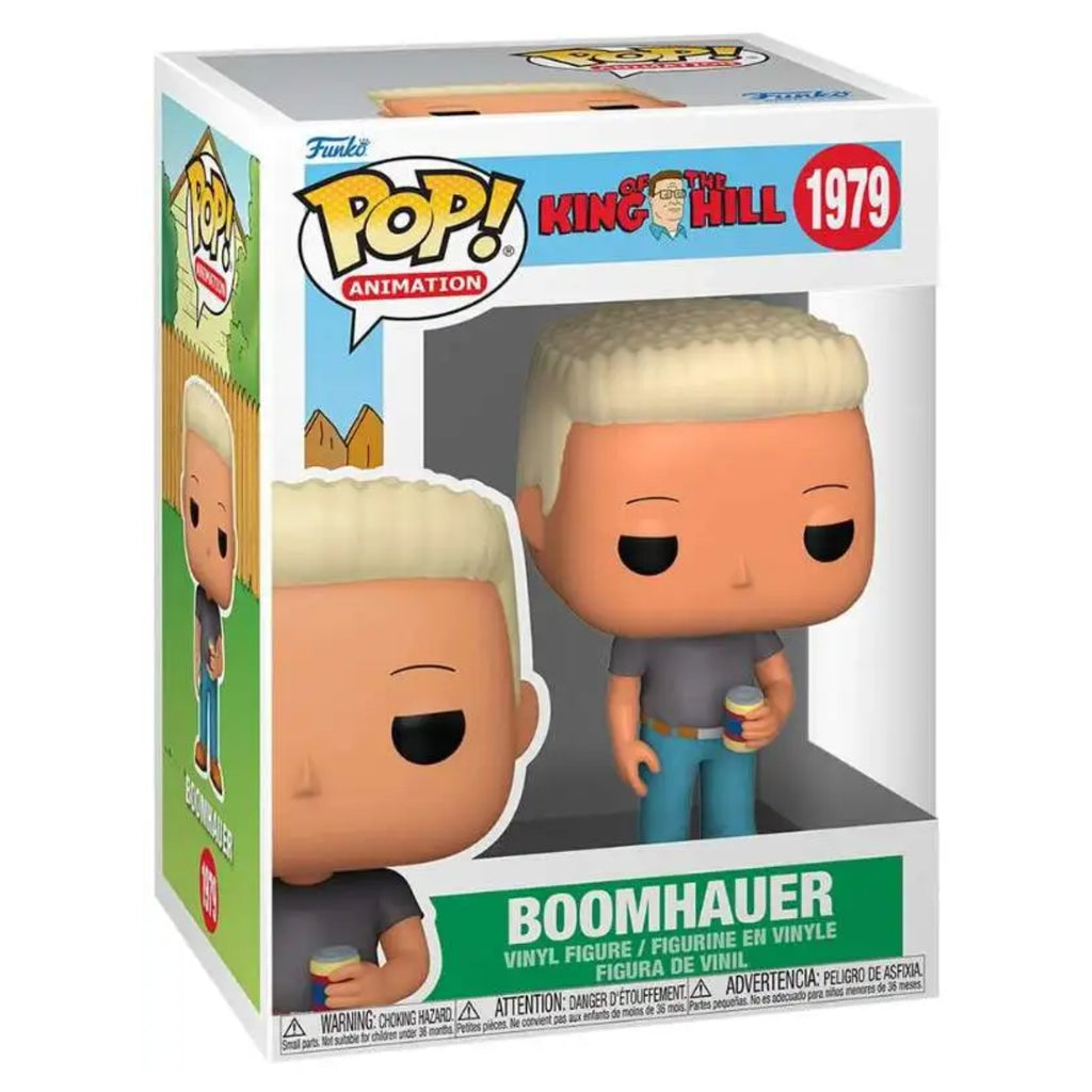 FUNKO POP! ANIMATION KING OF THE HILL BOOMHAUER no1979