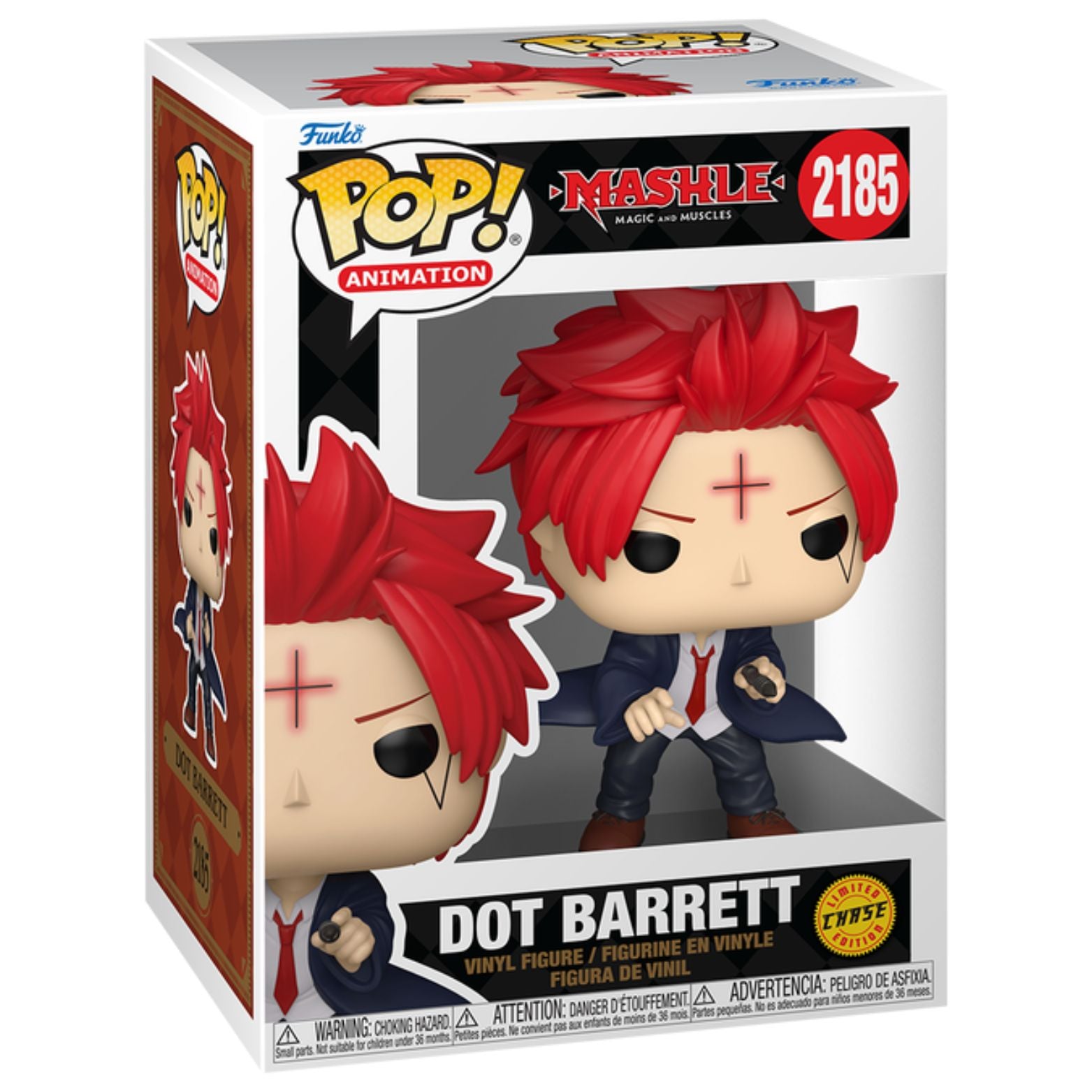 FUNKO POP! ANIMATION MASHLE MAGIC AND MUSCLES DOT BARRETT CHASE no2185