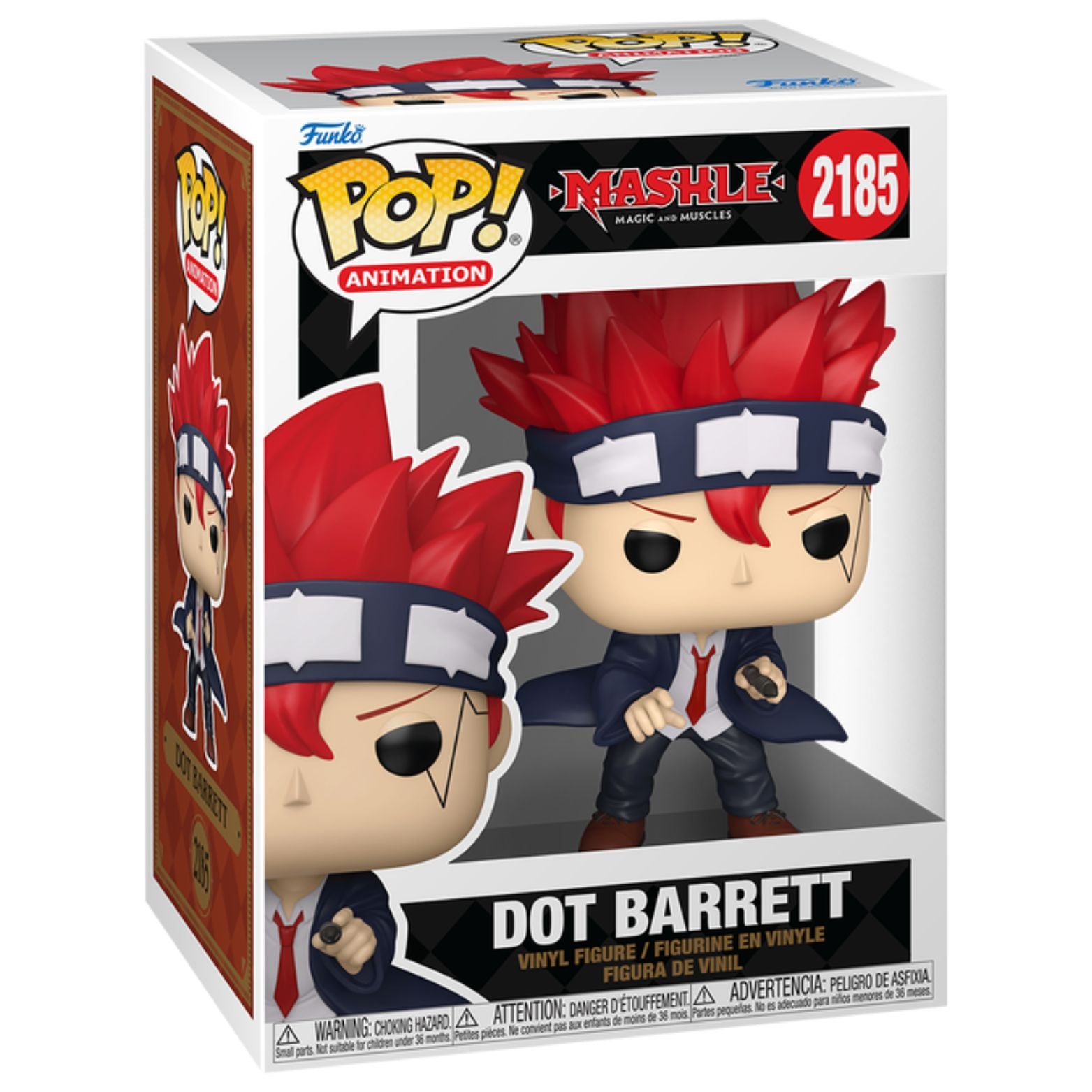 FUNKO POP! ANIMATION MASHLE MAGIC AND MUSCLES DOT BARRETT no2185