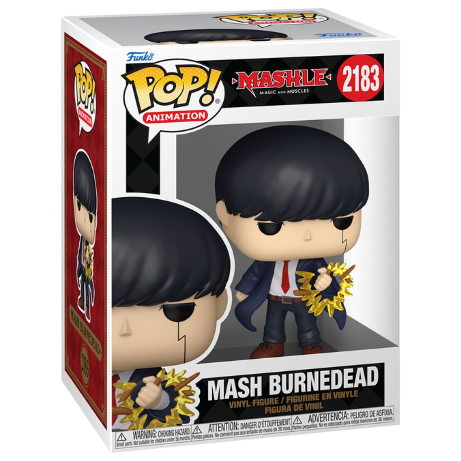 FUNKO POP! ANIMATION MASHLE MAGIC AND MUSCLES MASH BURNEDEAD no2183