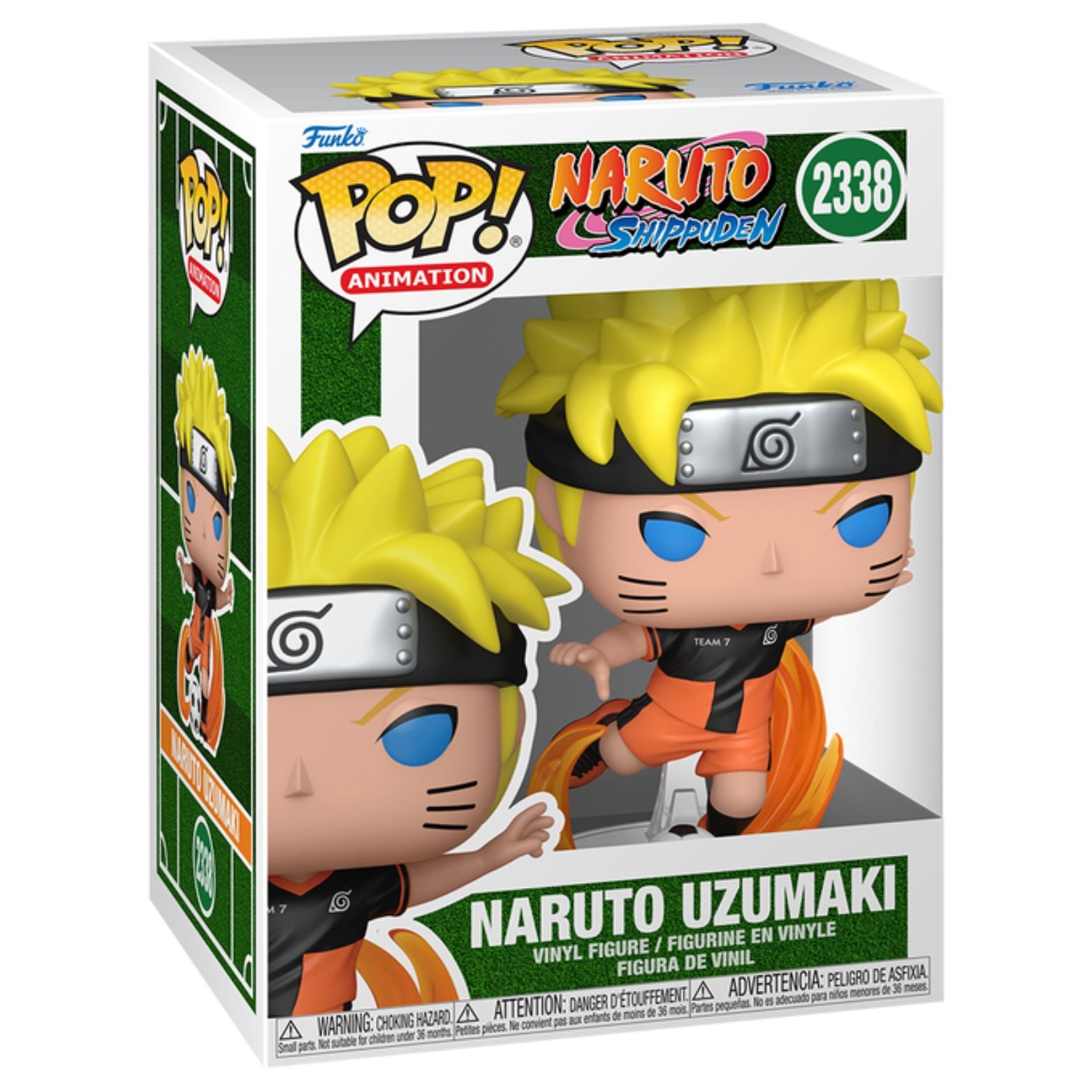 FUNKO POP! ANIMATION NARUTO SHIPPUDEN NARUTO UZUMAKI SOCCER no2338