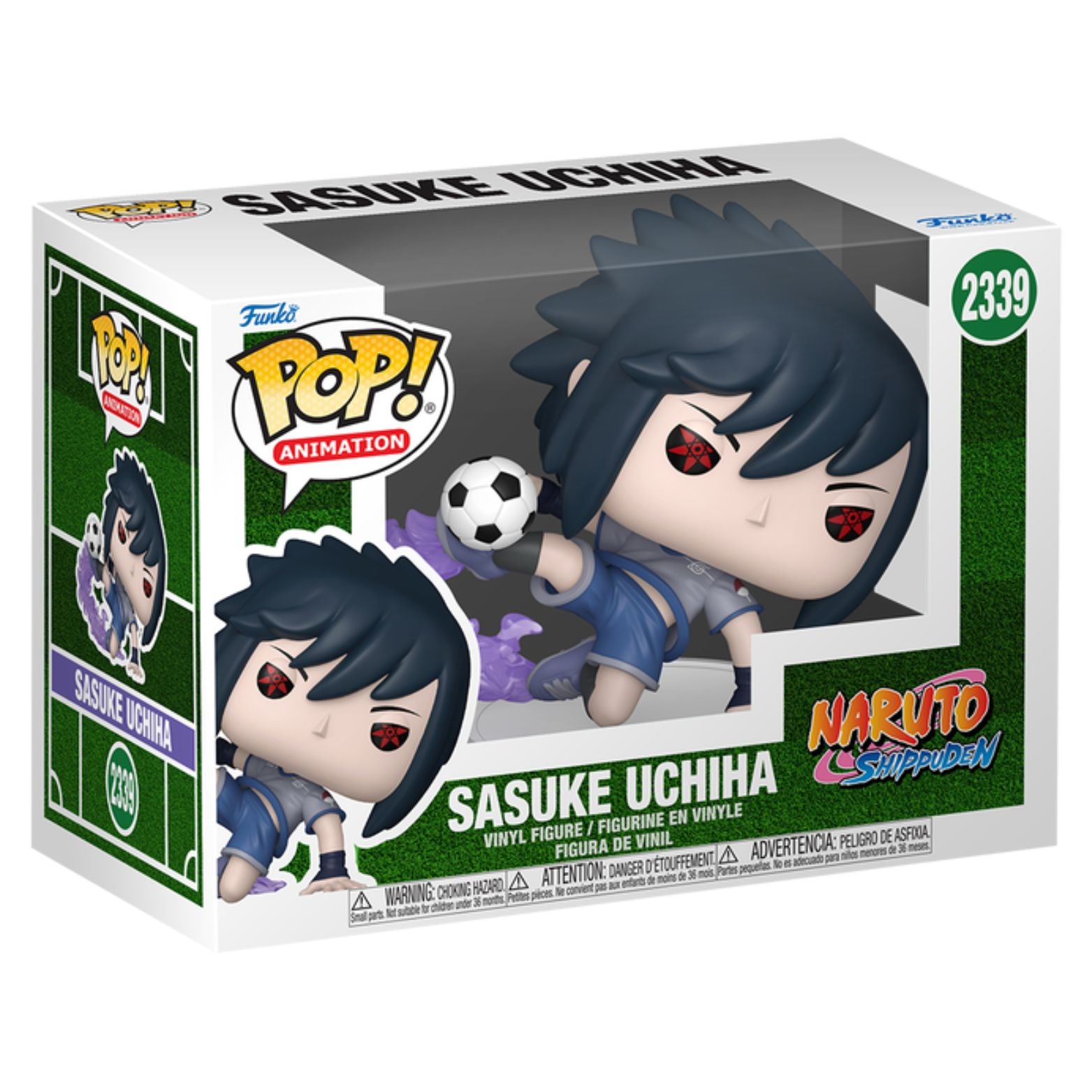 FUNKO POP! ANIMATION NARUTO SHIPPUDEN SASUKE UCHIHA SOCCER no2339
