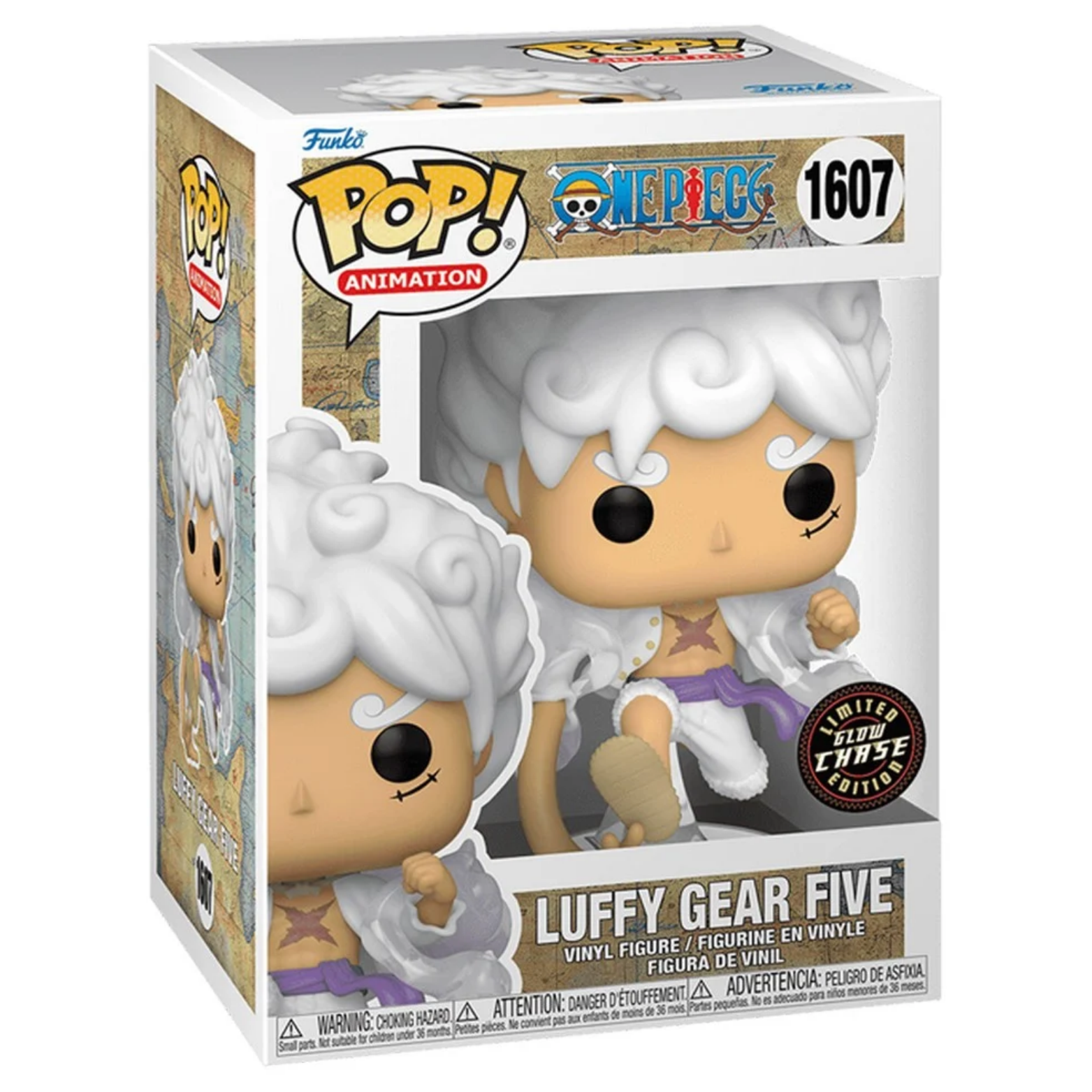 FUNKO POP! ANIMATION ONE PIECE LUFFY GEAR FIVE CHASE no1607