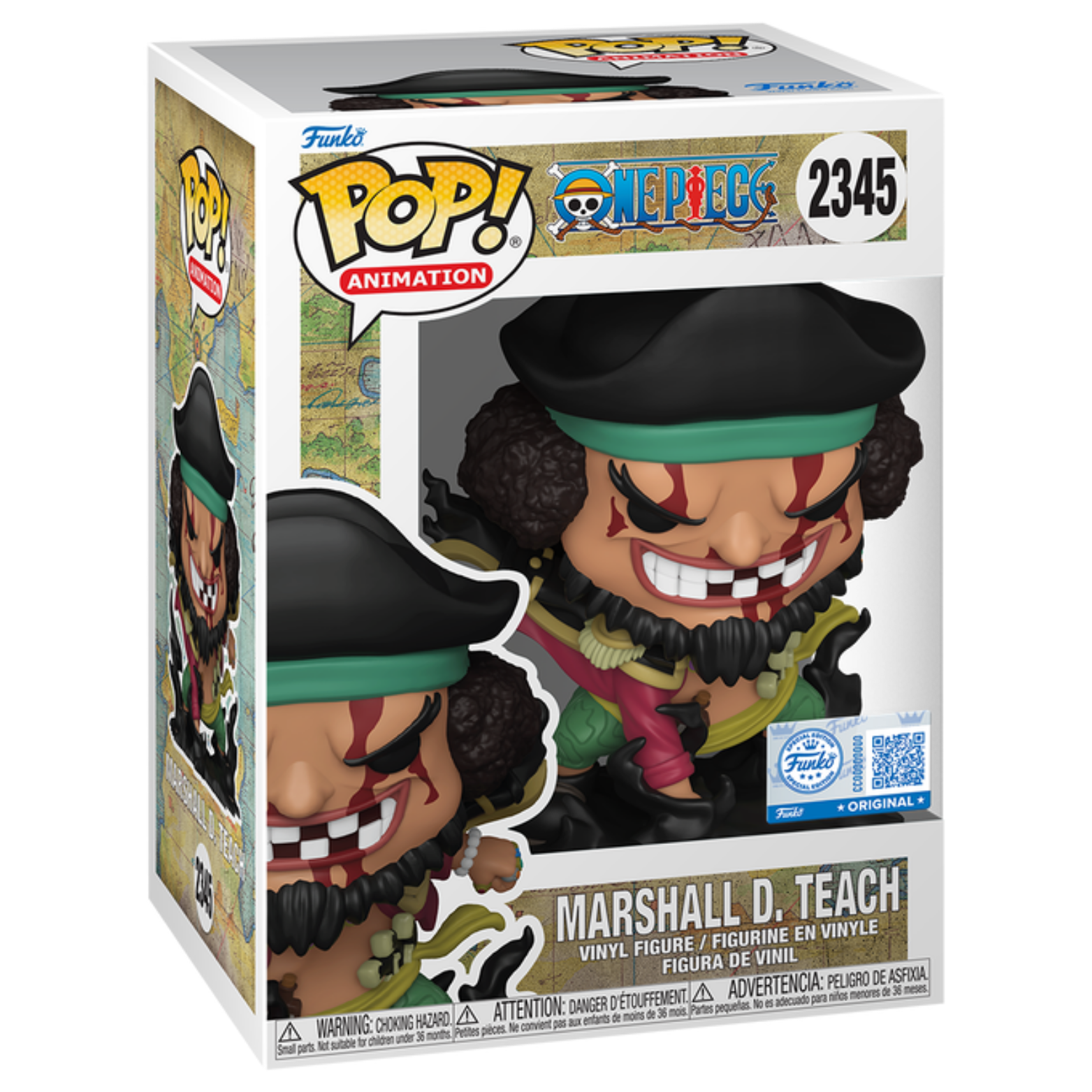 FUNKO POP! ANIMATION ONE PIECE MARSHALL D. TEACH FUNKO SPECIAL EDITION no2235