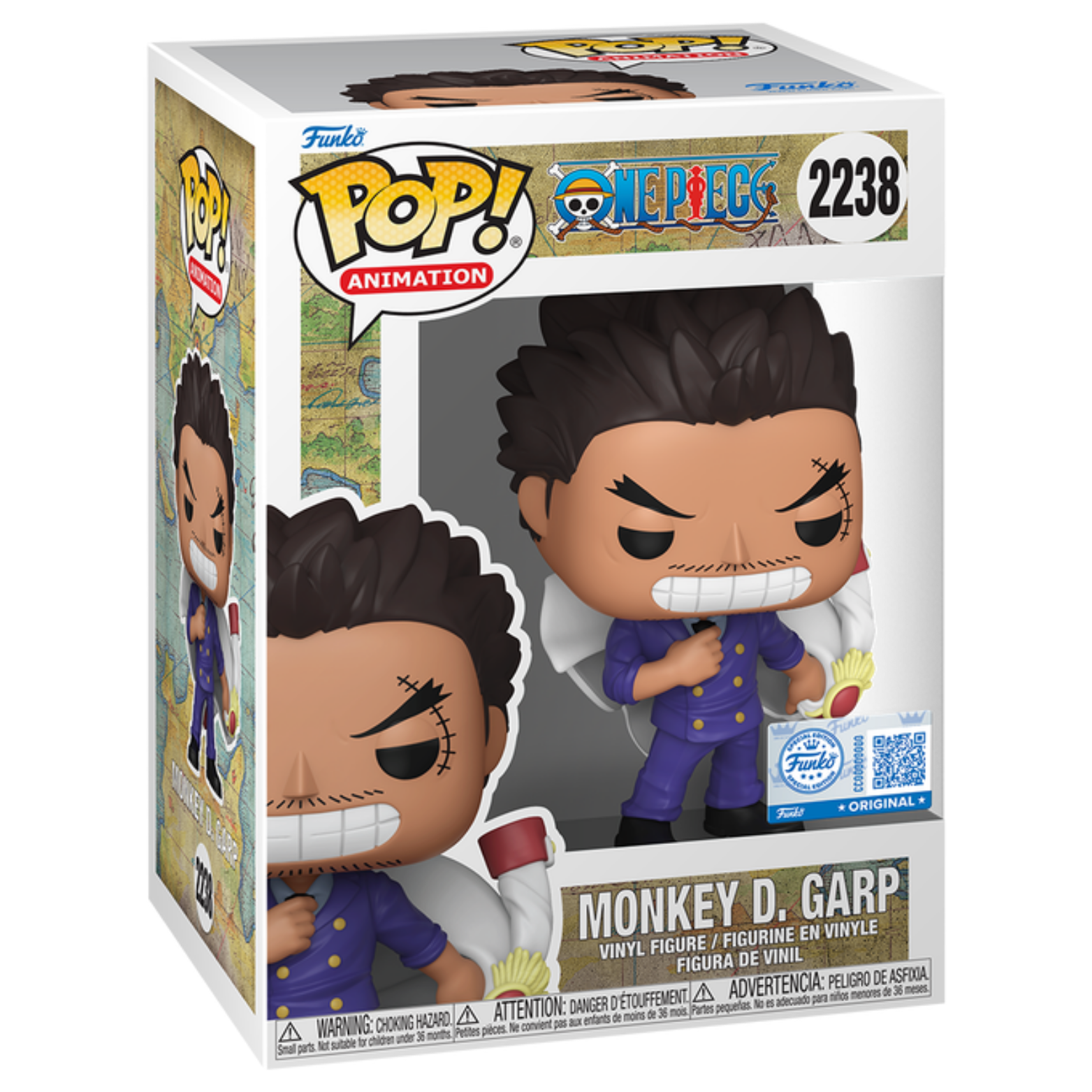 FUNKO POP! ANIMATION ONE PIECE MONKEY D. GARP FUNKO SPECIAL EDITION no2238