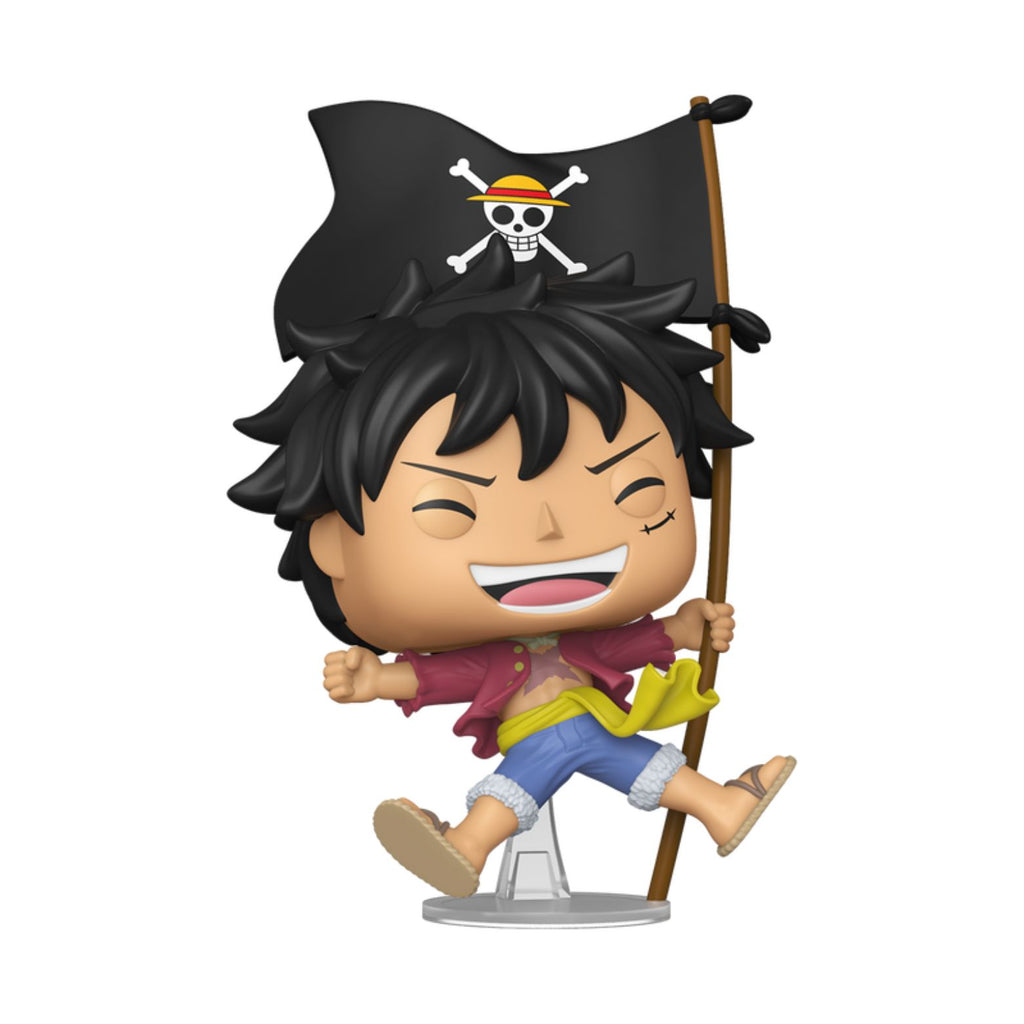 FUNKO POP! ANIMATION ONE PIECE MONKEY D. LUFFY WITH FLAG SPECIAL EDITION no2214