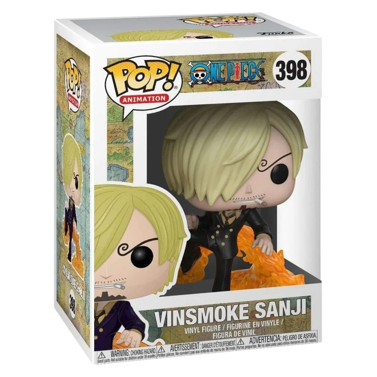 FUNKO POP! ANIMATION ONE PIECE VINSMOKE SANJI no398