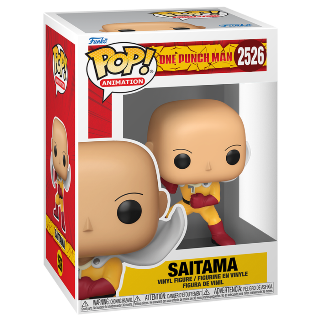 FUNKO POP! ANIMATION ONE PUNCH MAN SAITAMA no2526