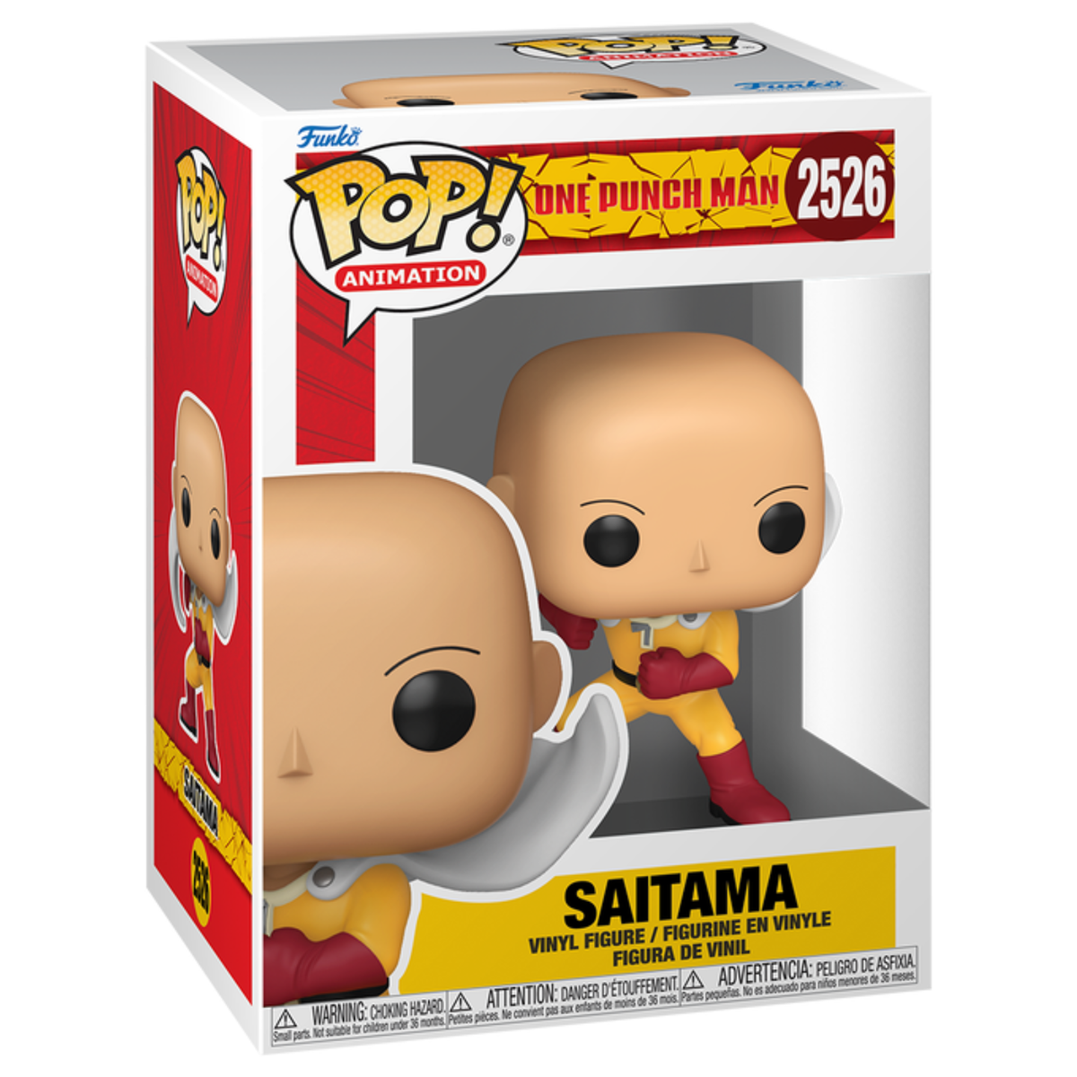 FUNKO POP! ANIMATION ONE PUNCH MAN SAITAMA no2526
