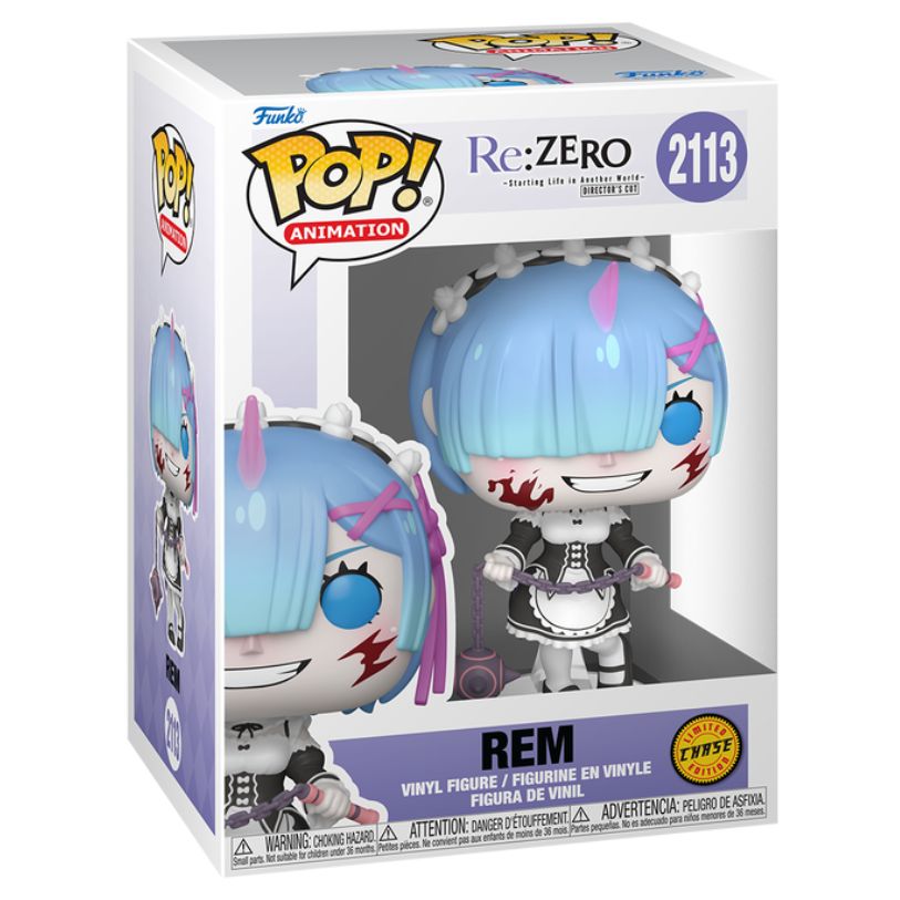 FUNKO POP! ANIMATION RE:ZERO REM LIMITED CHASE EDITION no2113