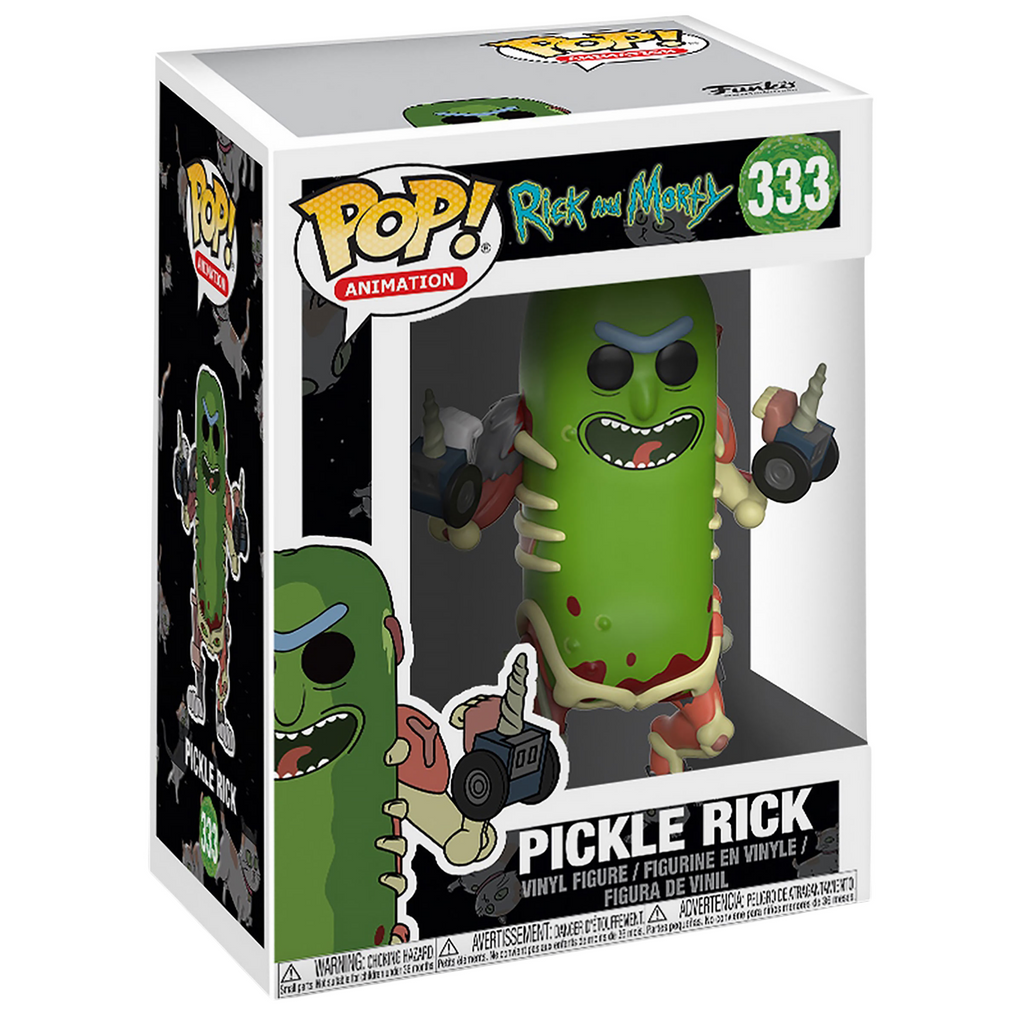FUNKO POP! ANIMATION RICK AND MORTY PICKLE RICK no333