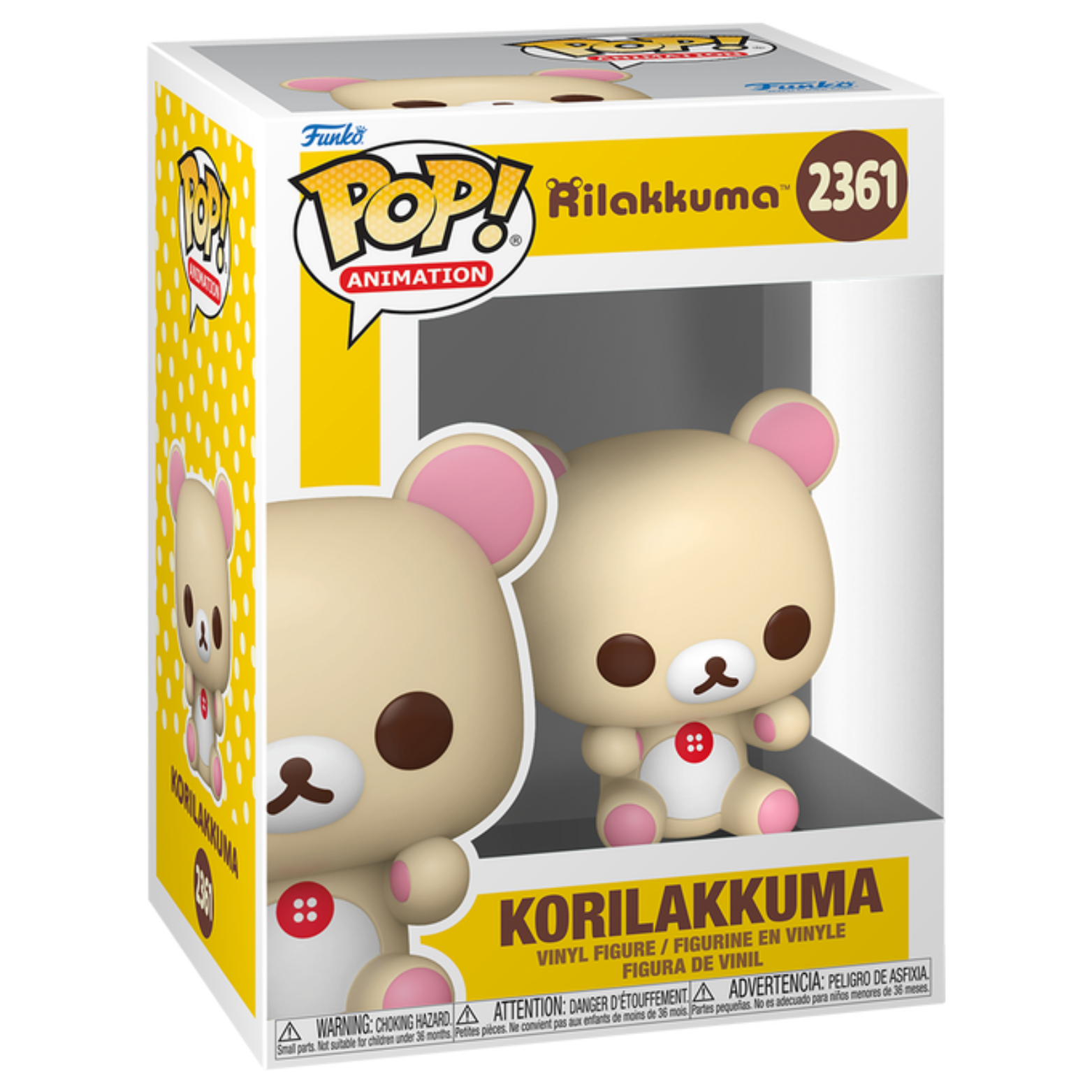 FUNKO POP! ANIMATION RILAKKUMA KORILAKKUMA no2361