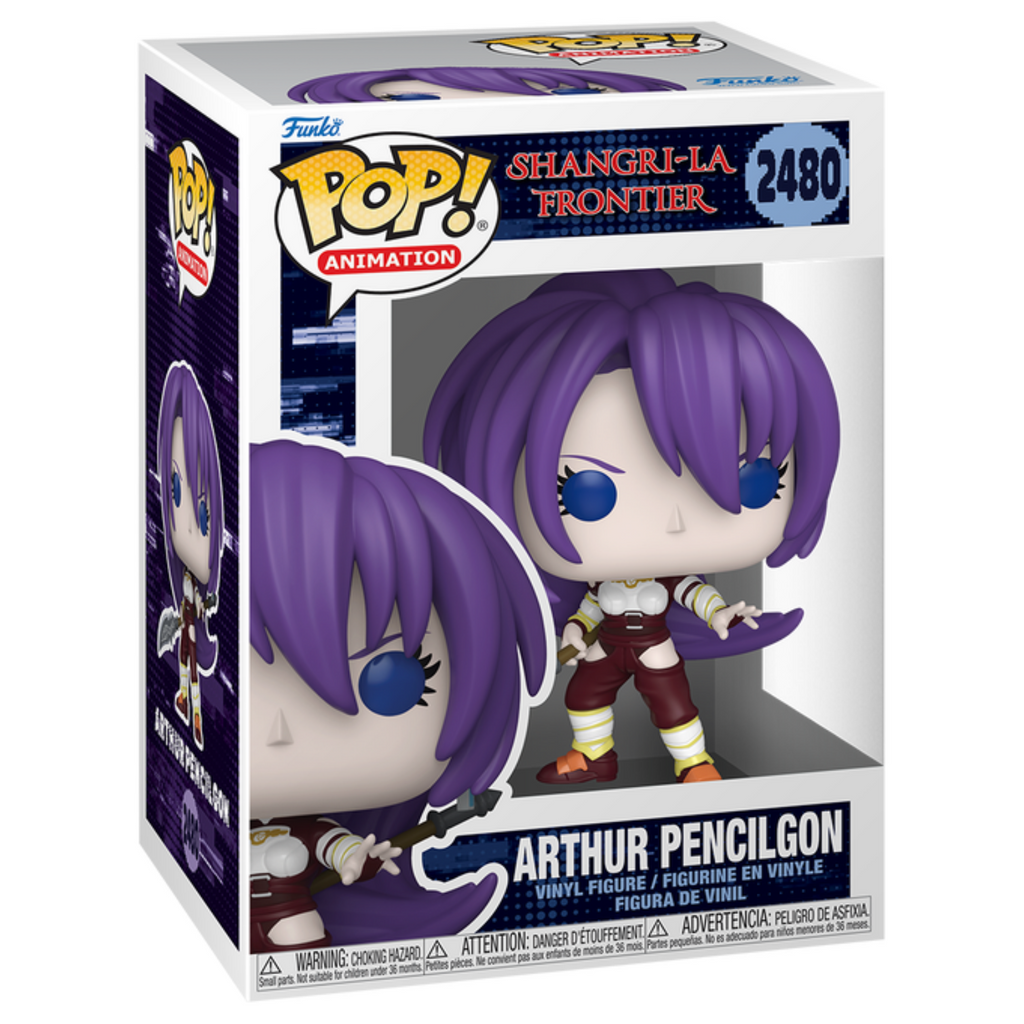 FUNKO POP! ANIMATION SHANGRI-LA FRONTIER ARTHUR PENCILGON no2480