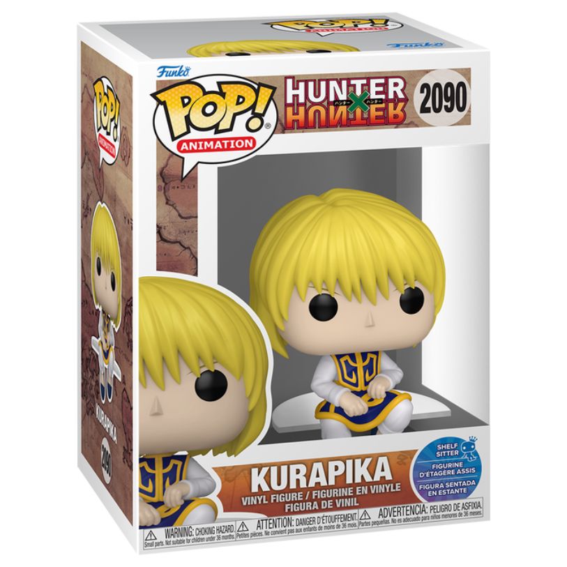 FUNKO POP! ANIMATION SHELF SITTER HUNTER X HUNTER KURAPIKA no2090