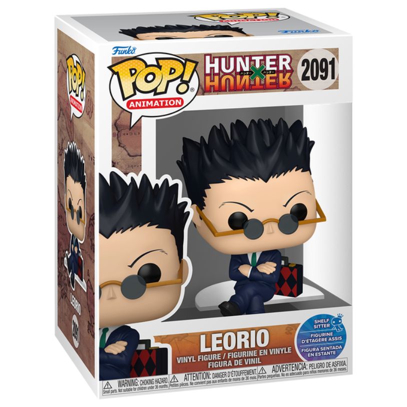 FUNKO POP! ANIMATION SHELF SITTER HUNTER X HUNTER LEORIO no2091