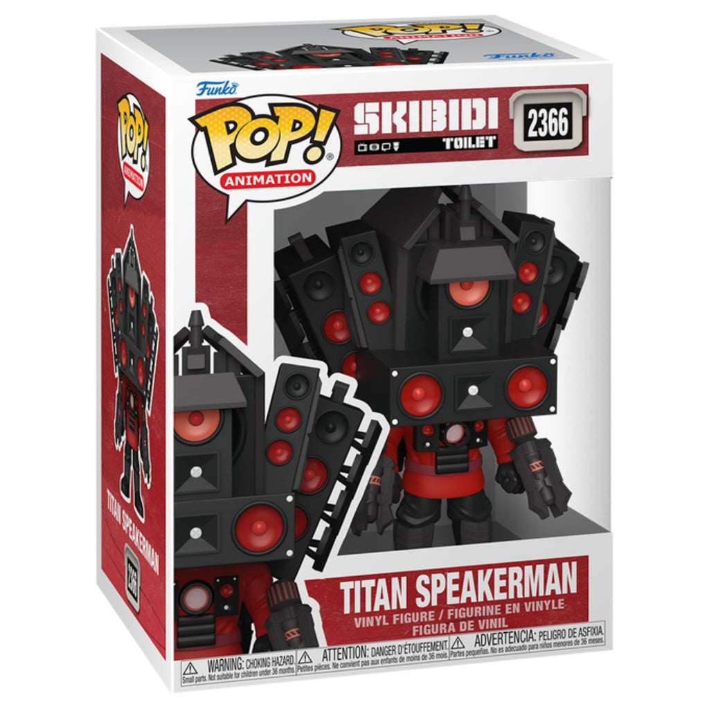 FUNKO POP! ANIMATION SKIBIDI TOILET TITAN SPEAKERMAN no2366