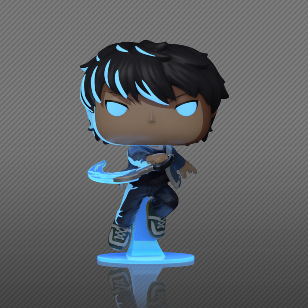 FUNKO POP! ANIMATION SOLO LEVELING SUNG JINWOO LIMITED GLOW CHASE EDITION no1982