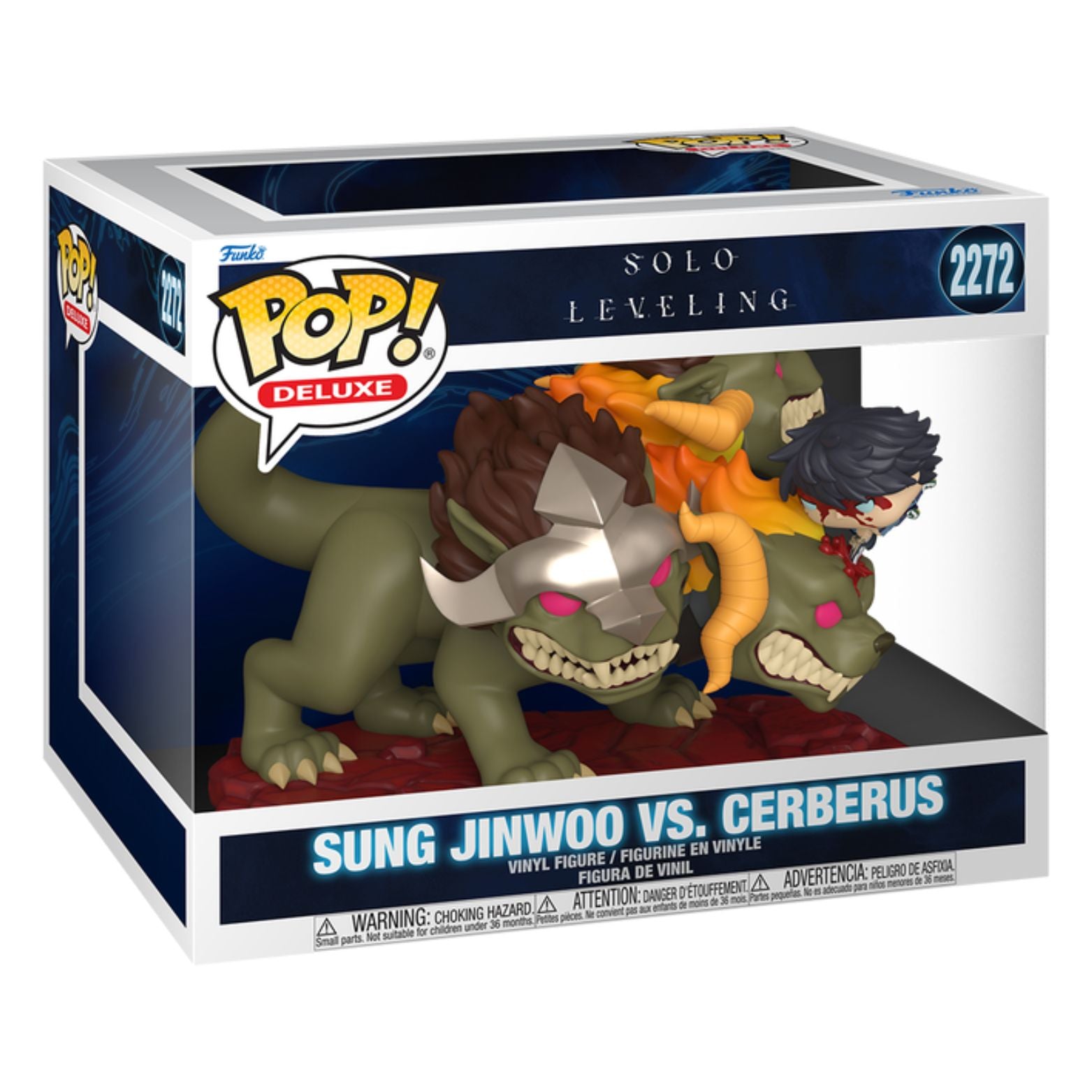 FUNKO POP! ANIMATION SOLO LEVELING SUNG JINWOO VS. CERBERUS no2272