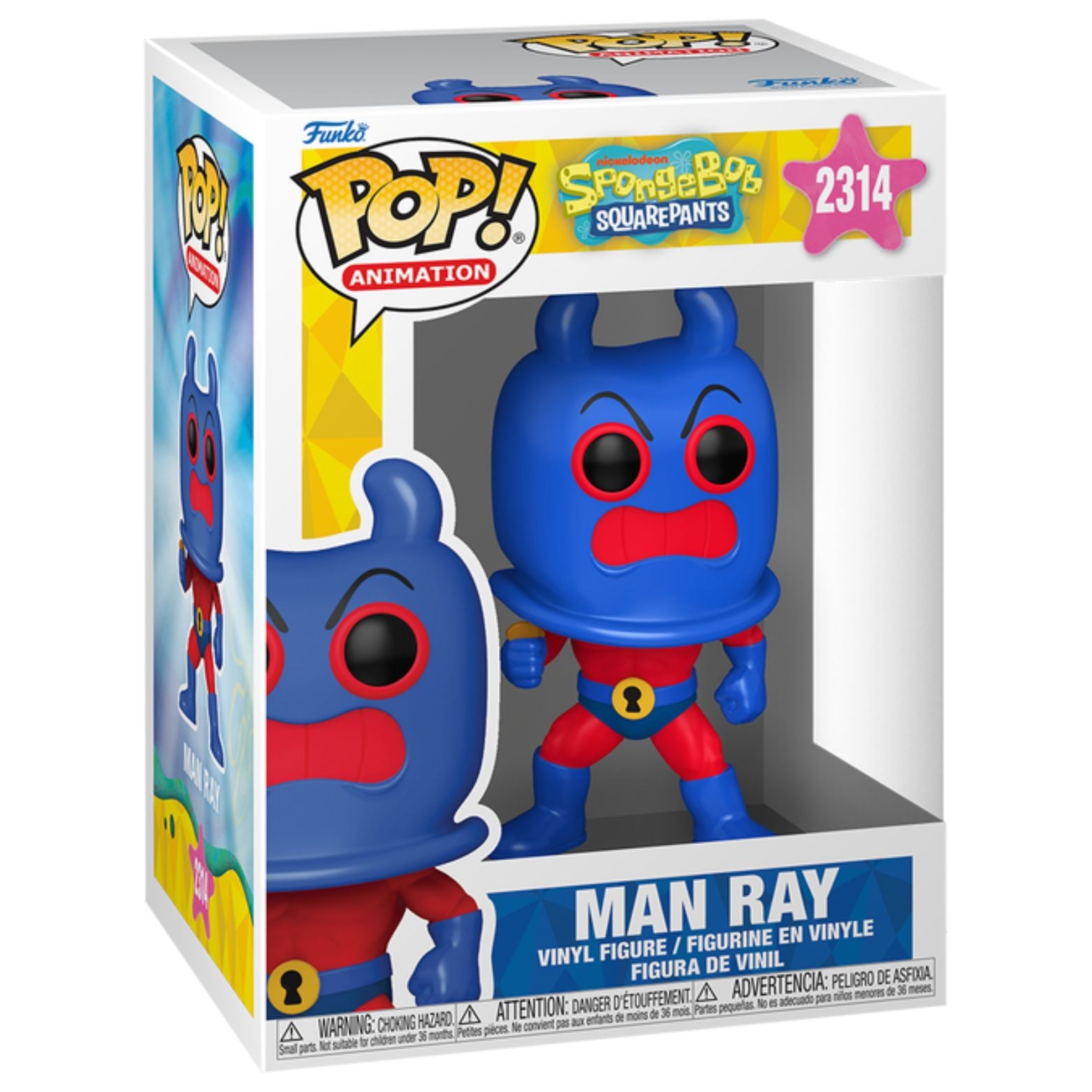 FUNKO POP! ANIMATION SPONGEBOB SQUAREPANTS MAN RAY no2314