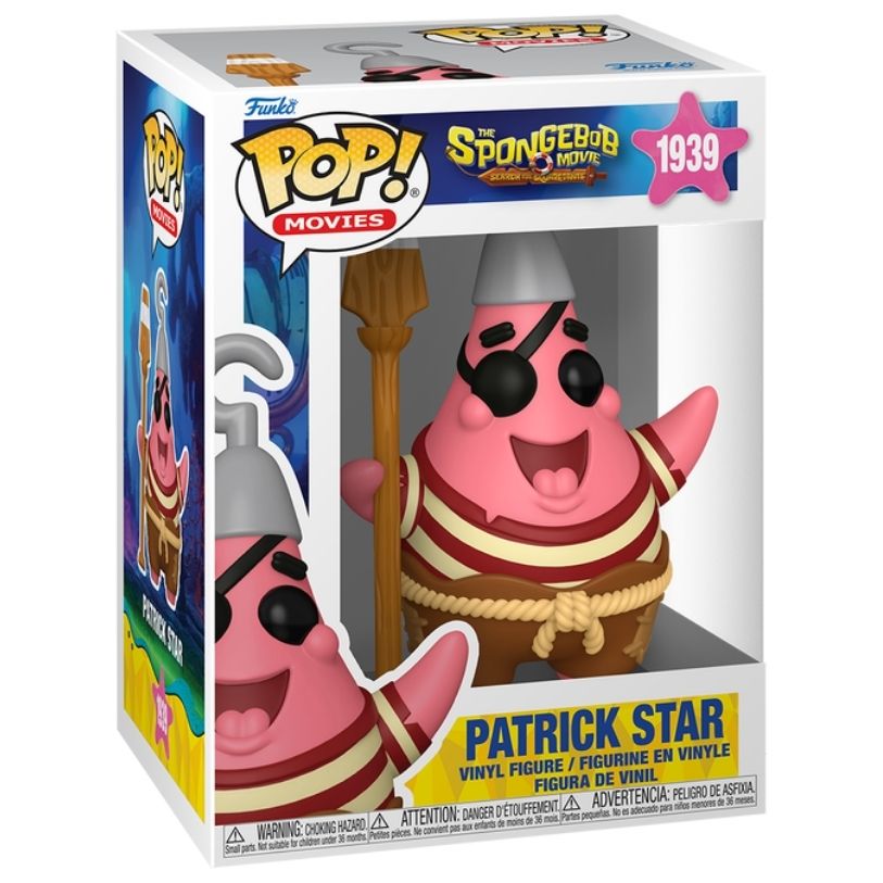 FUNKO POP! ANIMATION SPONGEBOB SQUAREPANTS MOVIE SEARCH OF SQUAREPANTS PATRICK STAR no1939