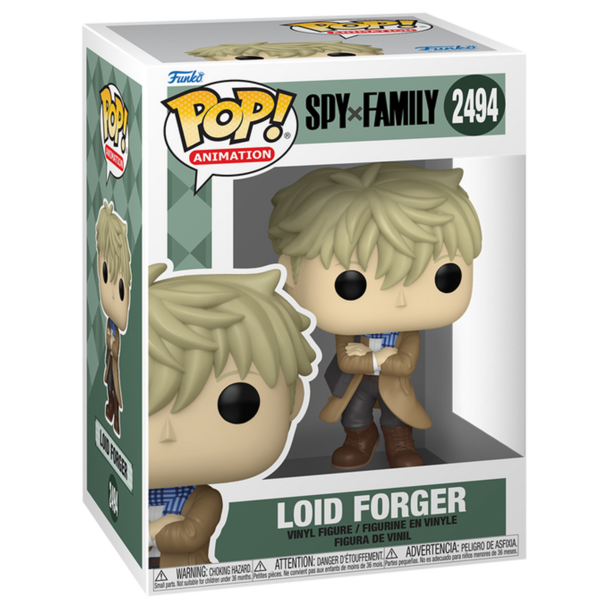 FUNKO POP! ANIMATION SPY X FAMILY LOID FORGER no2494
