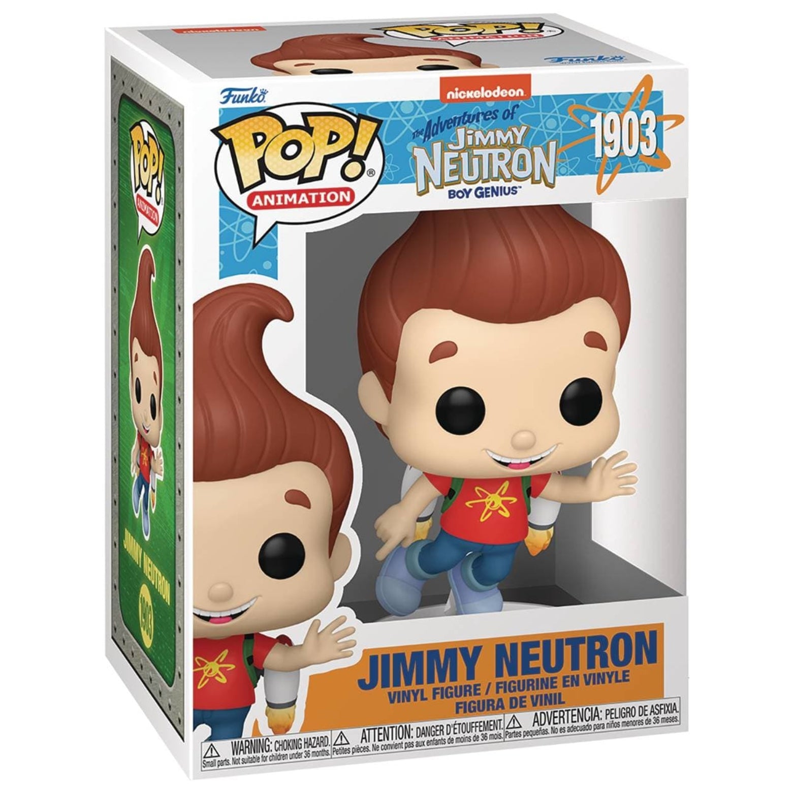 FUNKO POP! ANIMATION THE ADVENTURES OF JIMMY NEUTRON JIMMY NEUTRON no1903