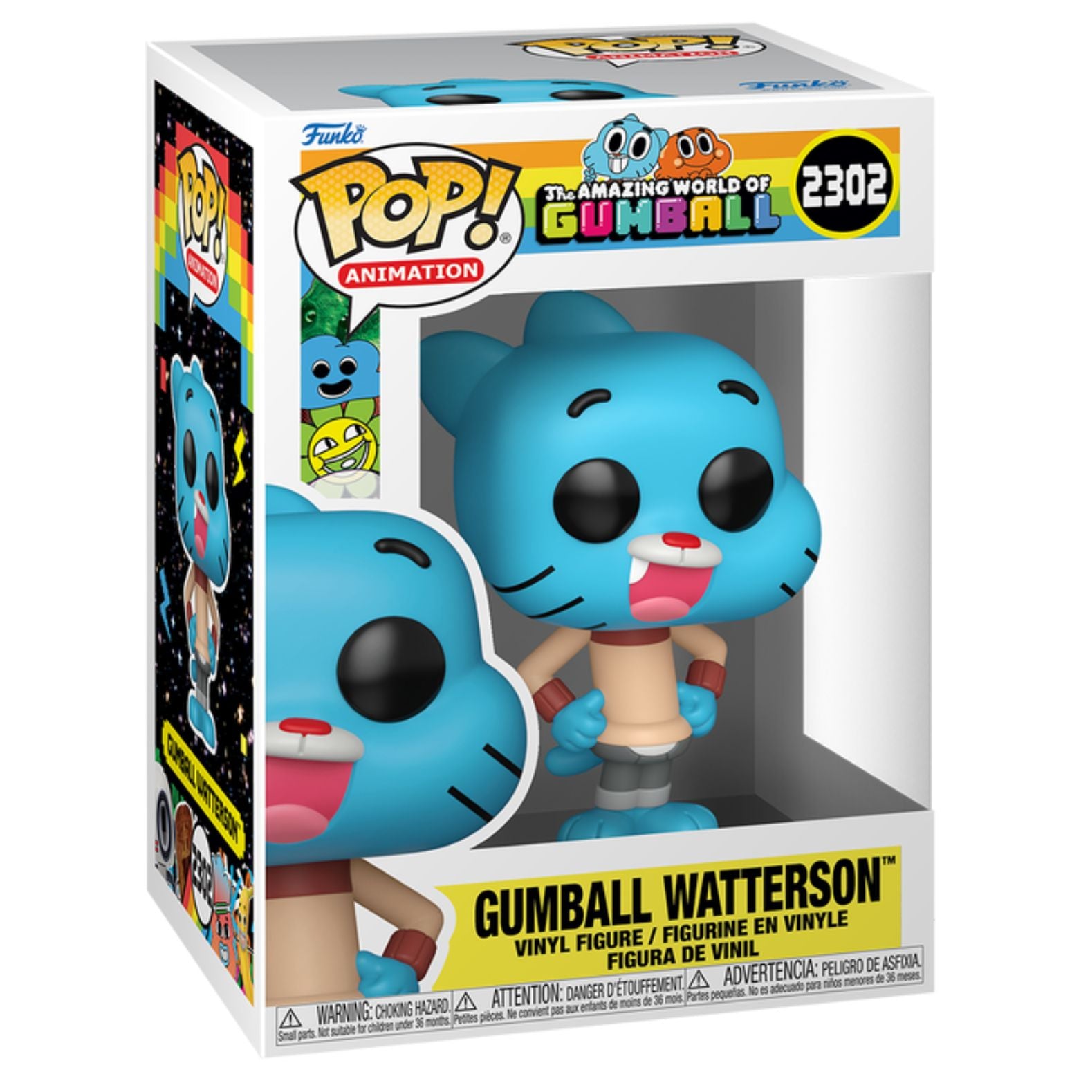 FUNKO POP! ANIMATION THE AMAZING WORLD OF GUMBALL GUMBALL WATTERSON no2302