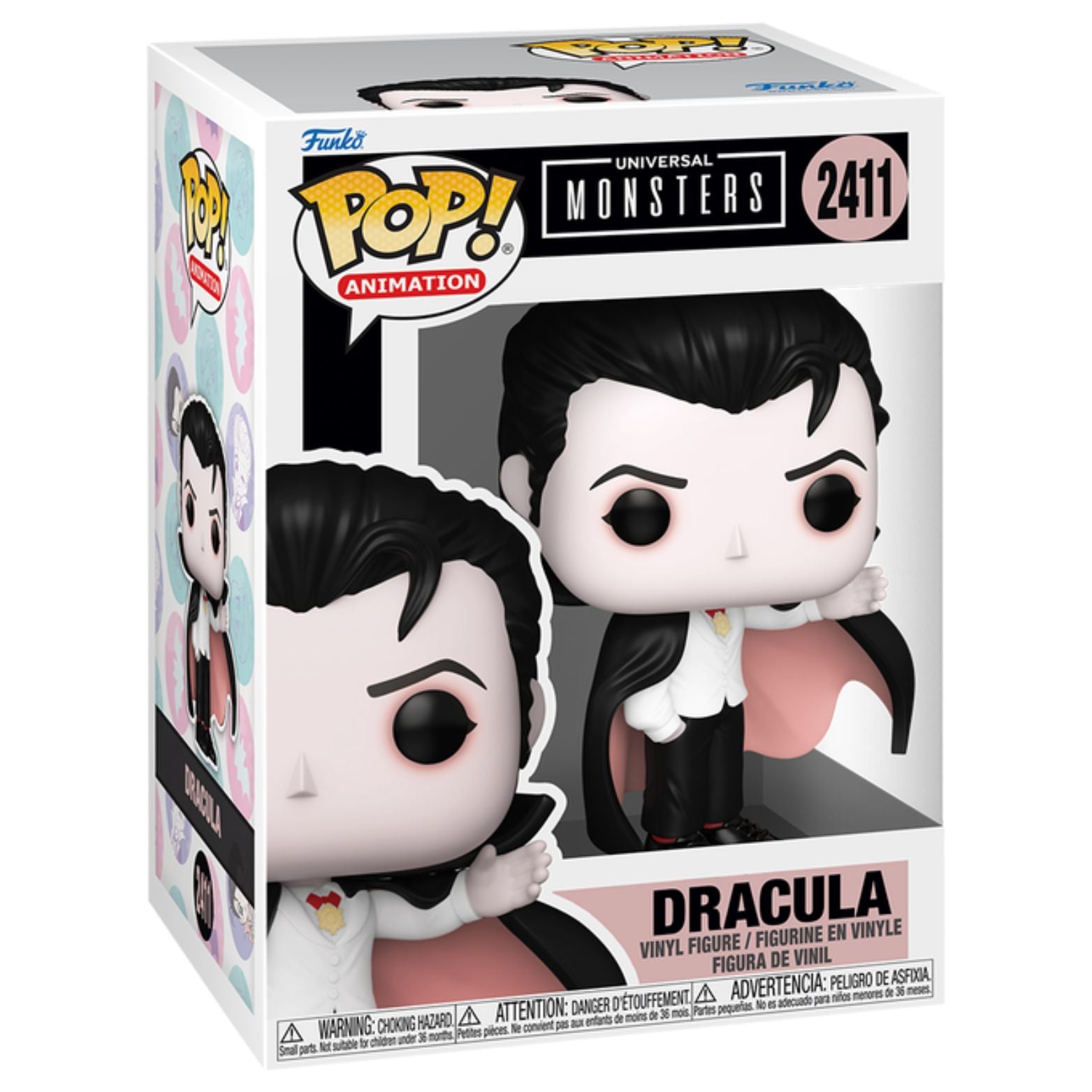FUNKO POP! ANIMATION UNIVERSAL MONSTERS DRACULA no2411