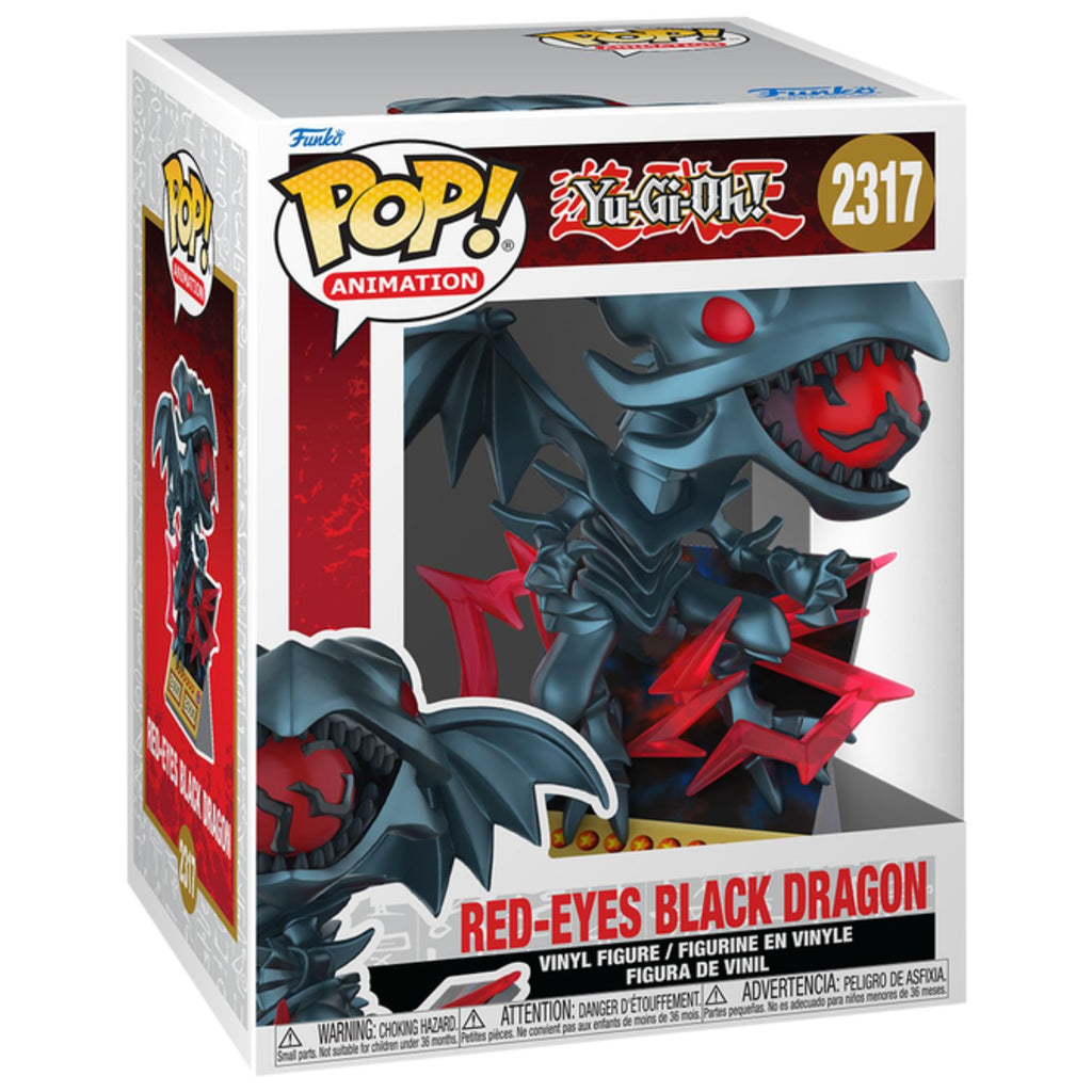 FUNKO POP! ANIMATION YU-GI-OH RED-EYES BLACK DRAGON no2317