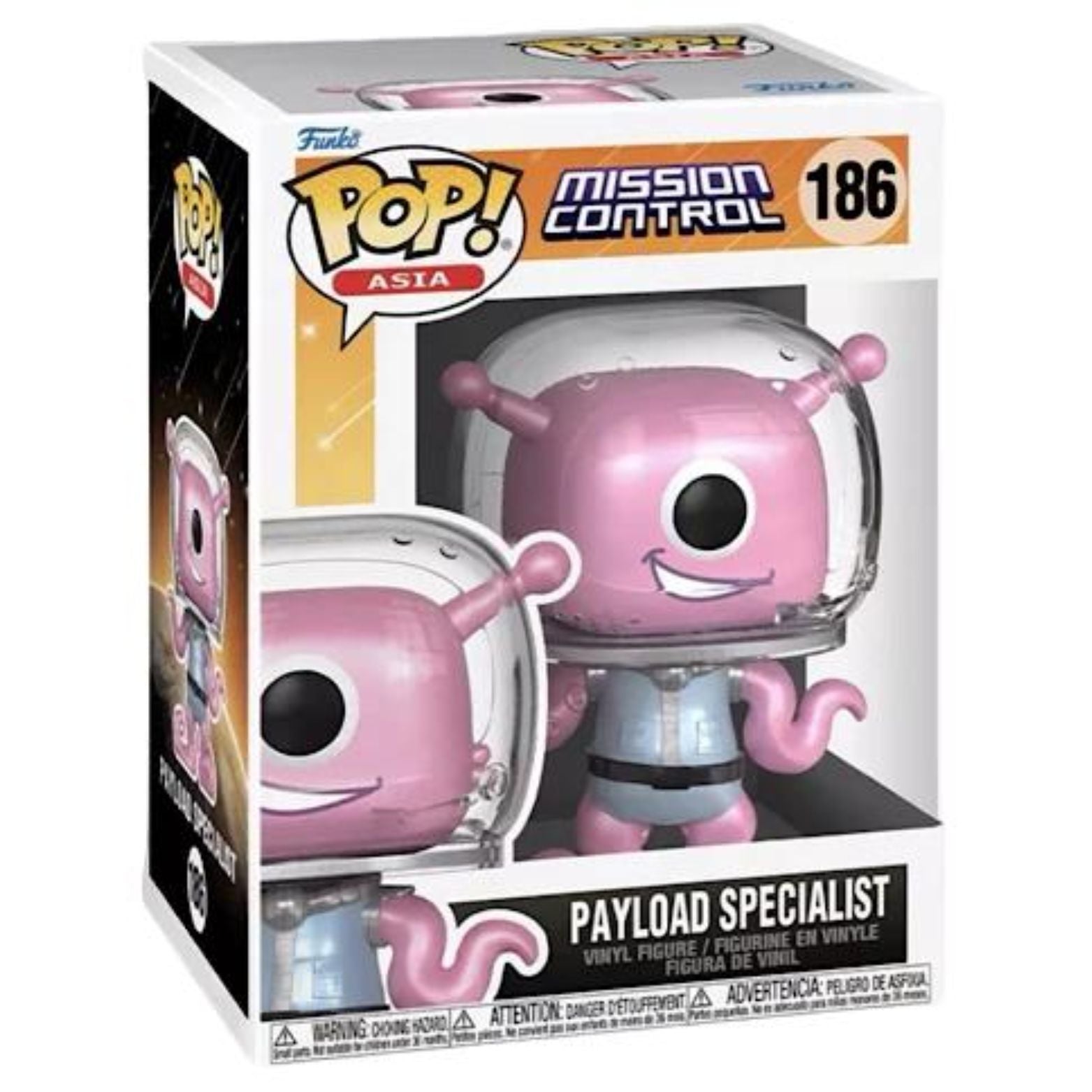 FUNKO POP! ASIA MISSION CONTROL PAYLOAD SPECIALIST EXCLUSIVE EDITION no186